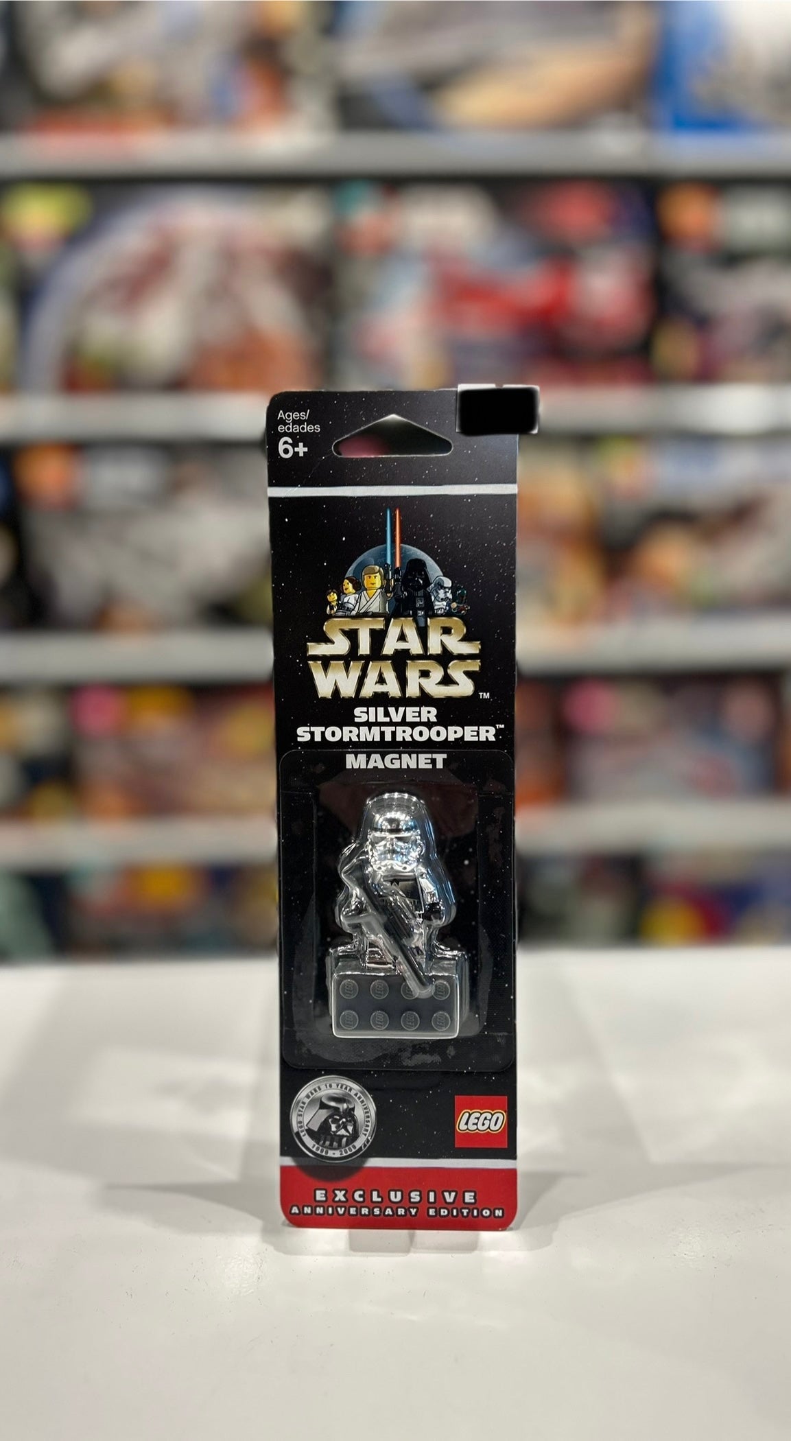 Chrome Stormtrooper Magnet, 852737 (4560075)