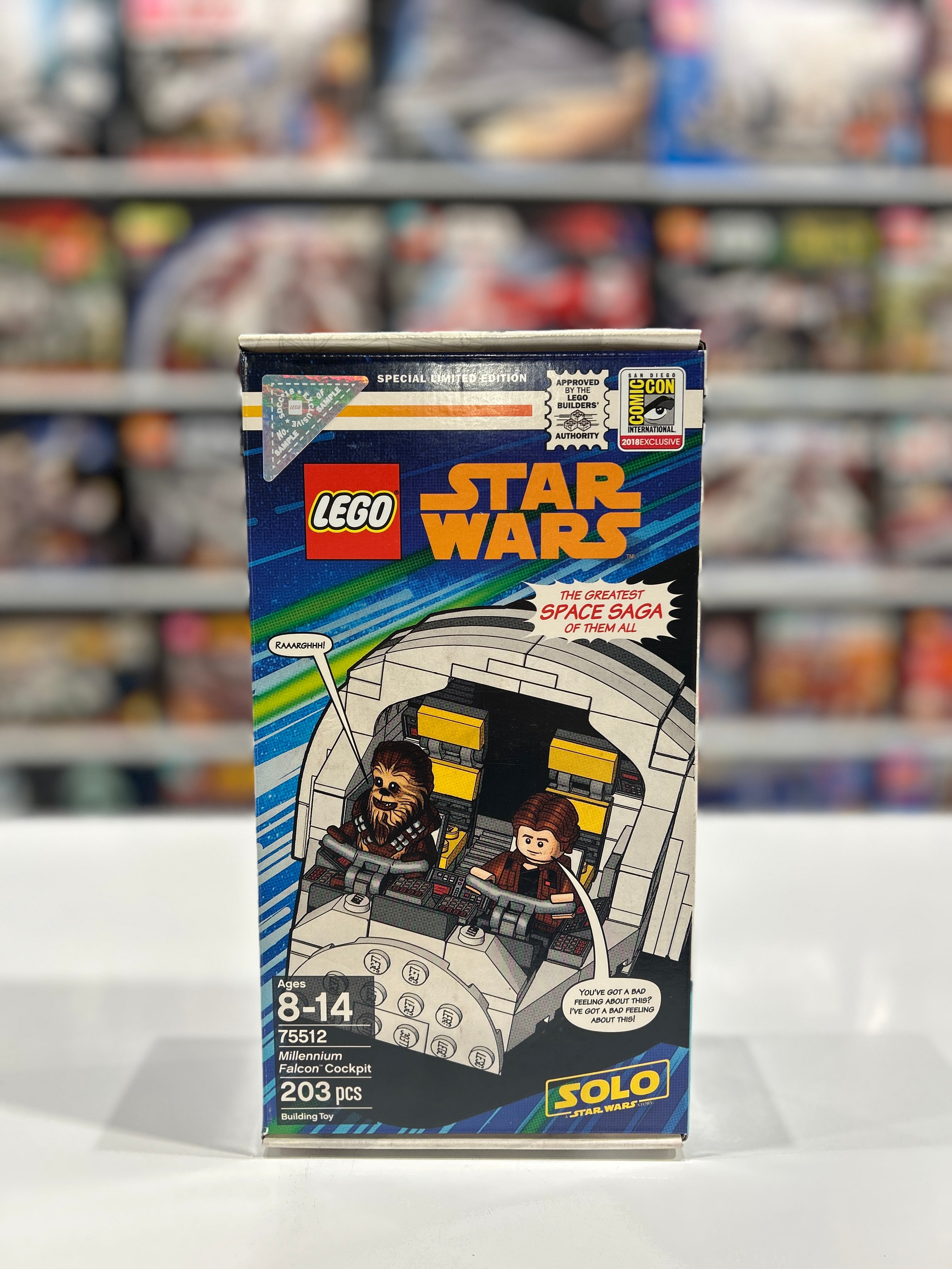 SAMPLE Millennium Falcon Cockpit, 75512