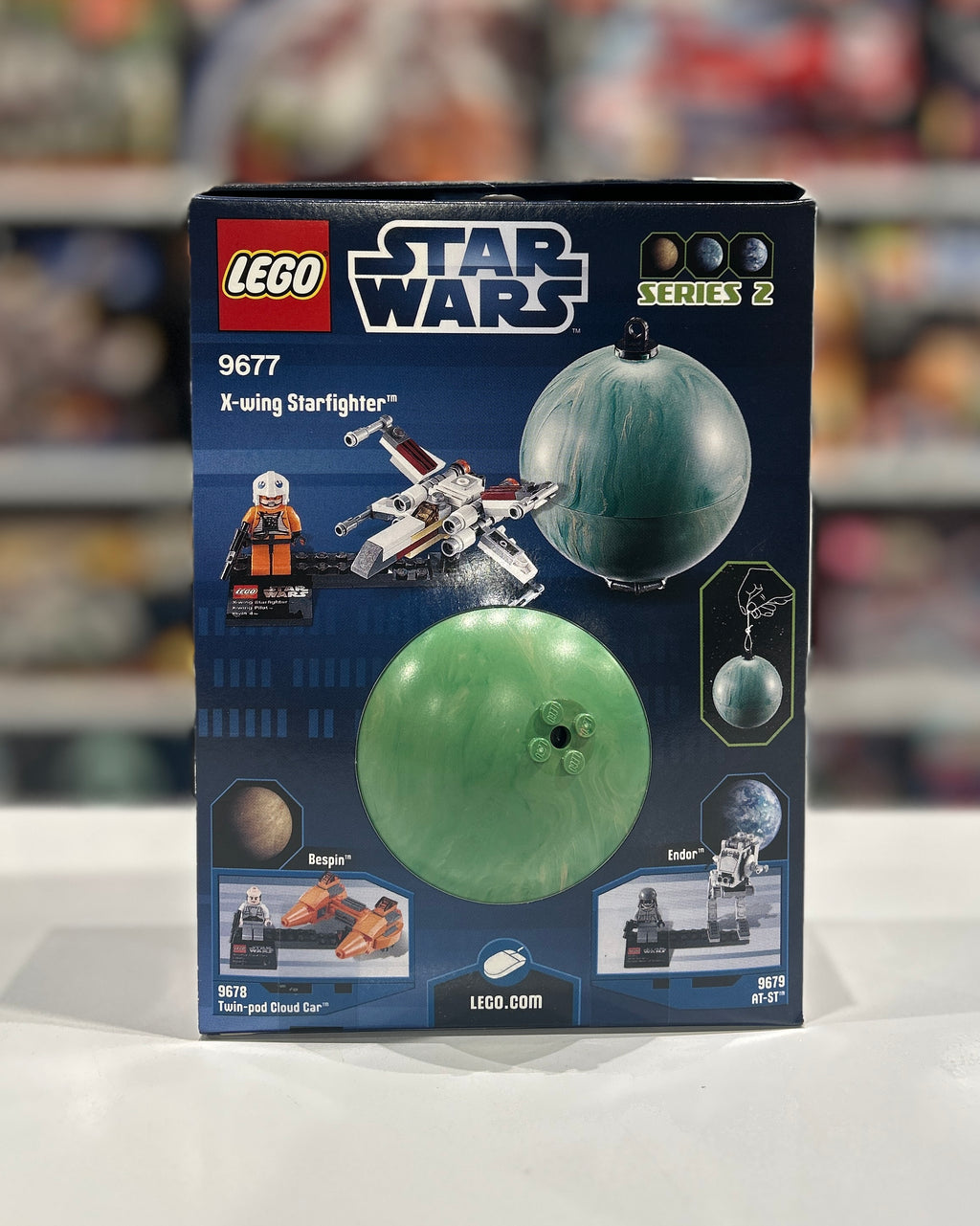 X-Wing Starfighter and Yavin 4, 9677