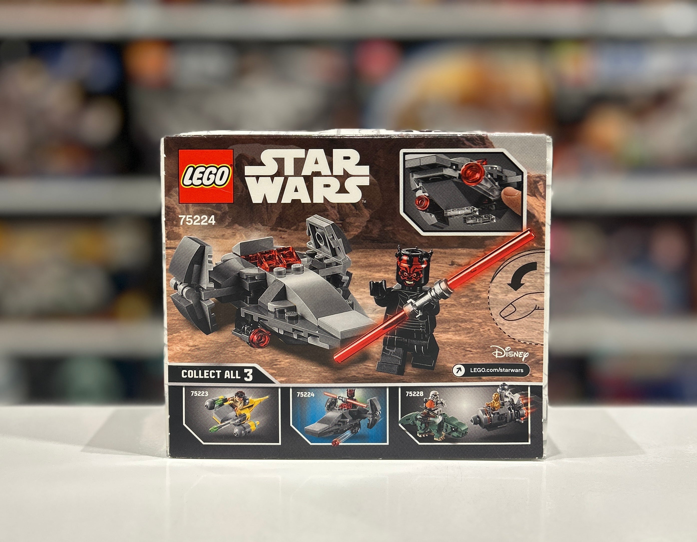 Sith Infiltrator Microfighter, 75224