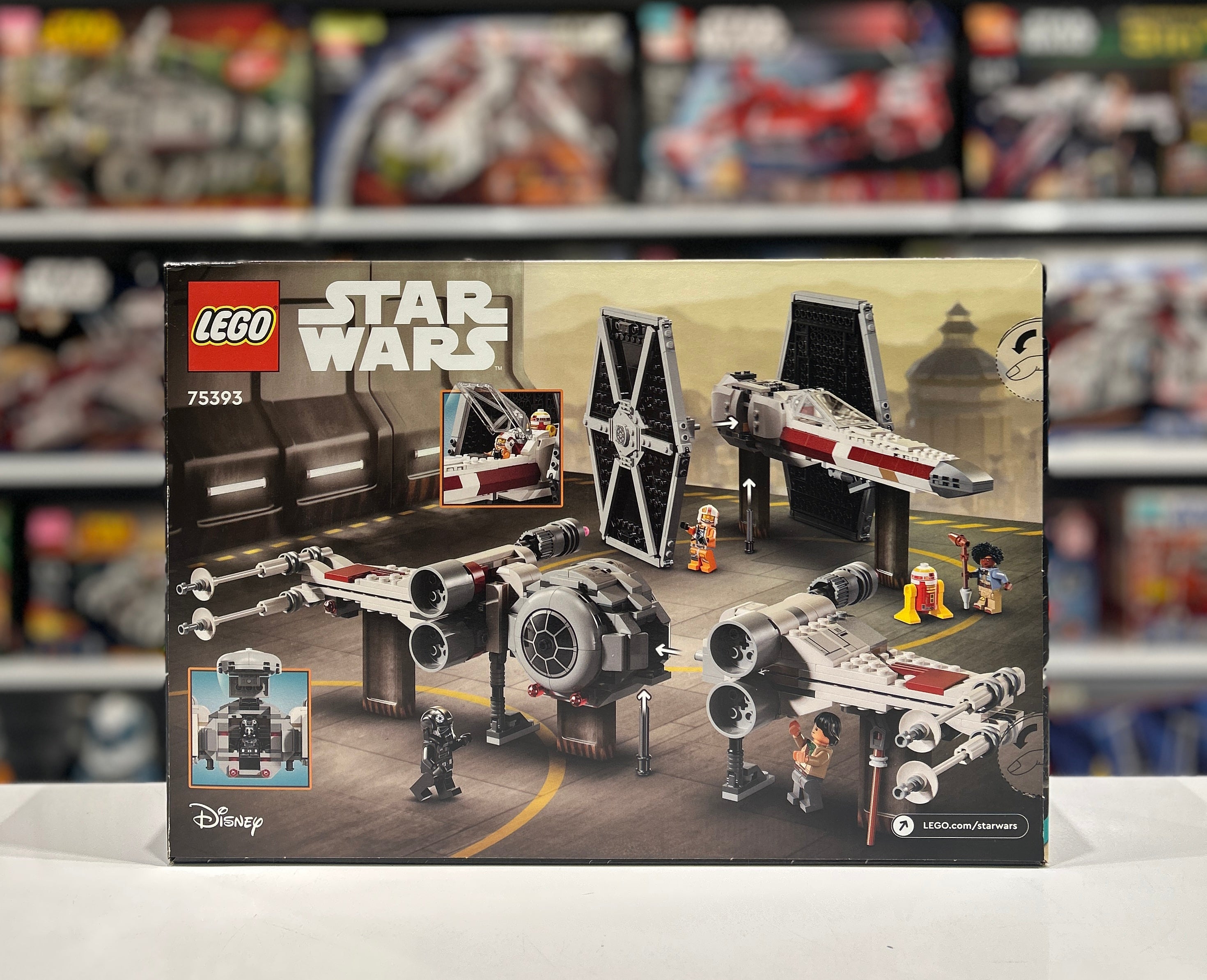 Tie Fighter and Y-Wing Mashup, 75393
