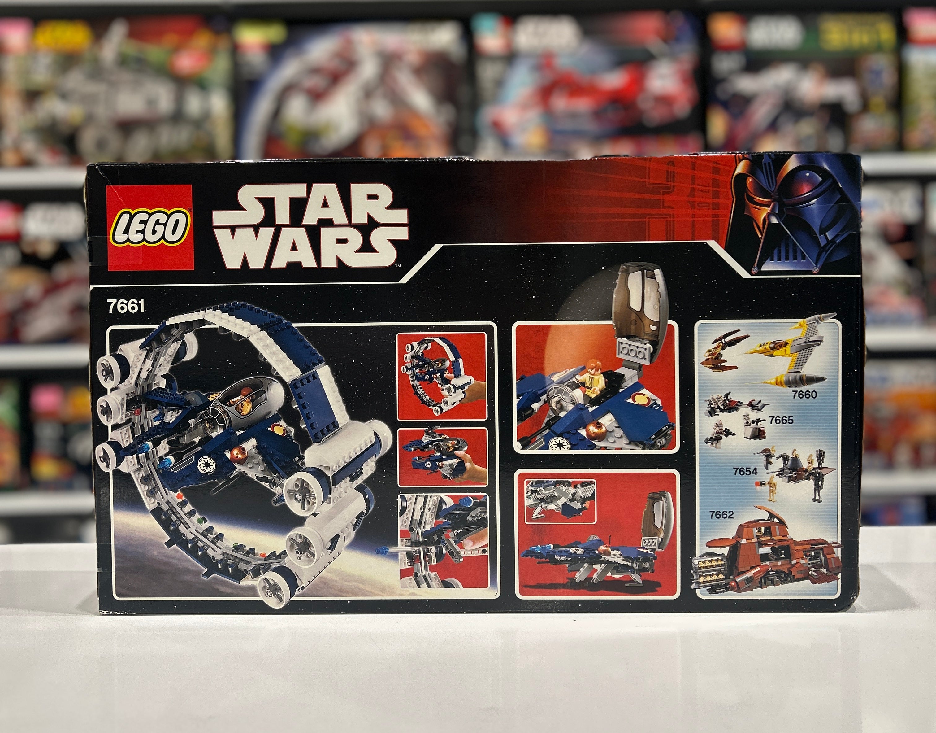 Jedi Starfighter with Hyperdrive Booster, 7661