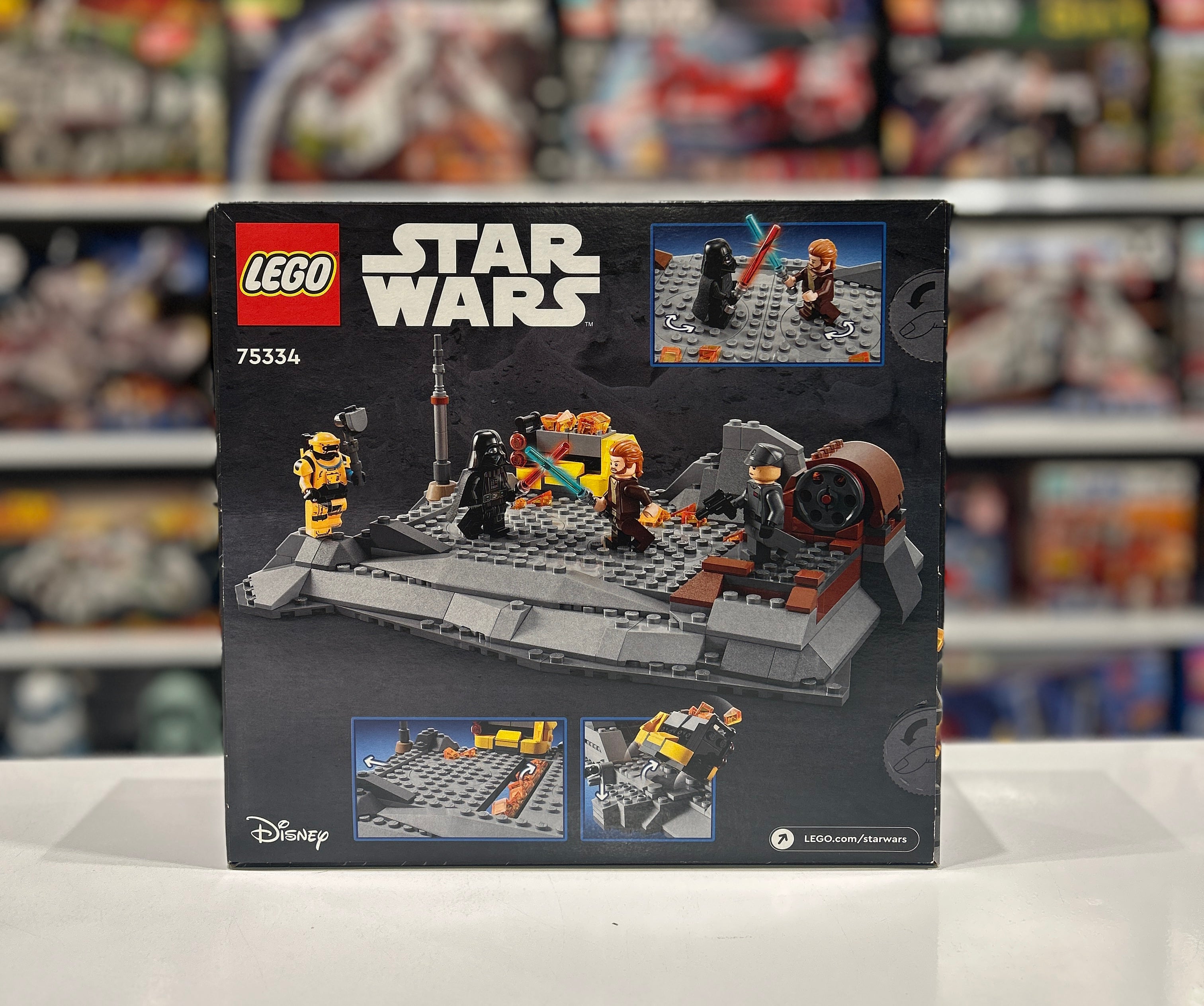 Obi-Wan Kenobi vs. Darth Vader, 75334