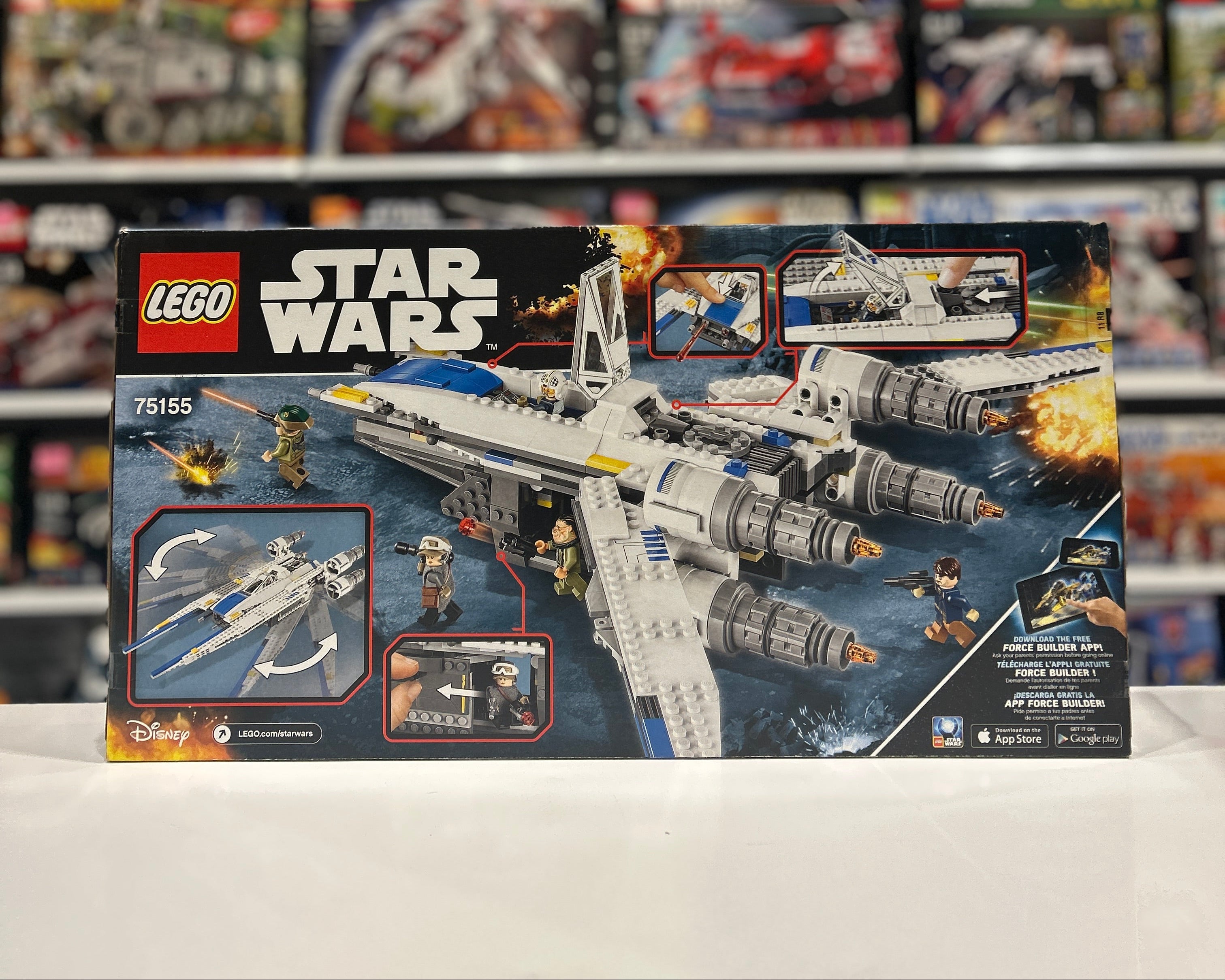 Rebel U-Wing Fighter, 75155