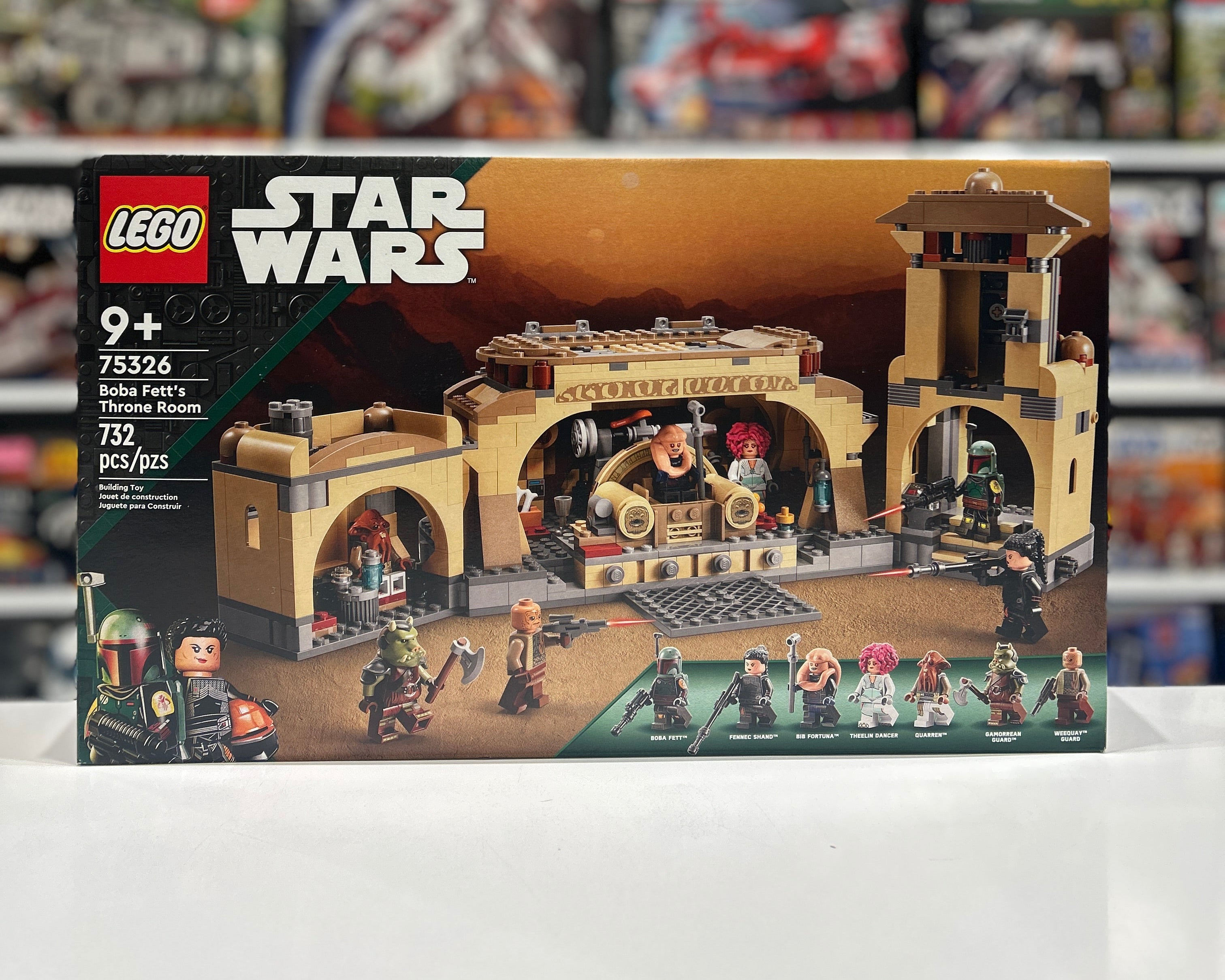 Boba Fett's Throne Room, 75326