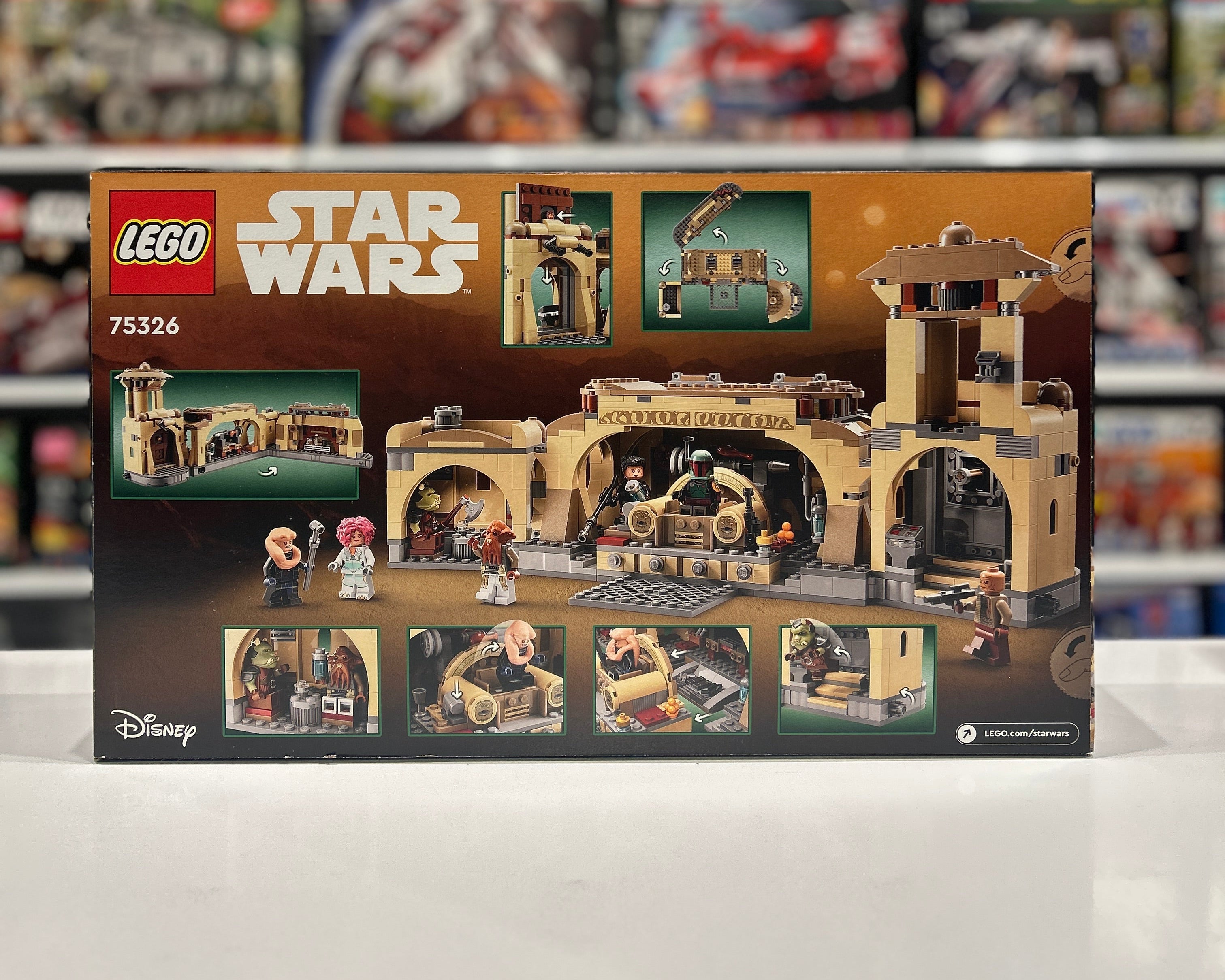 Boba Fett's Throne Room, 75326