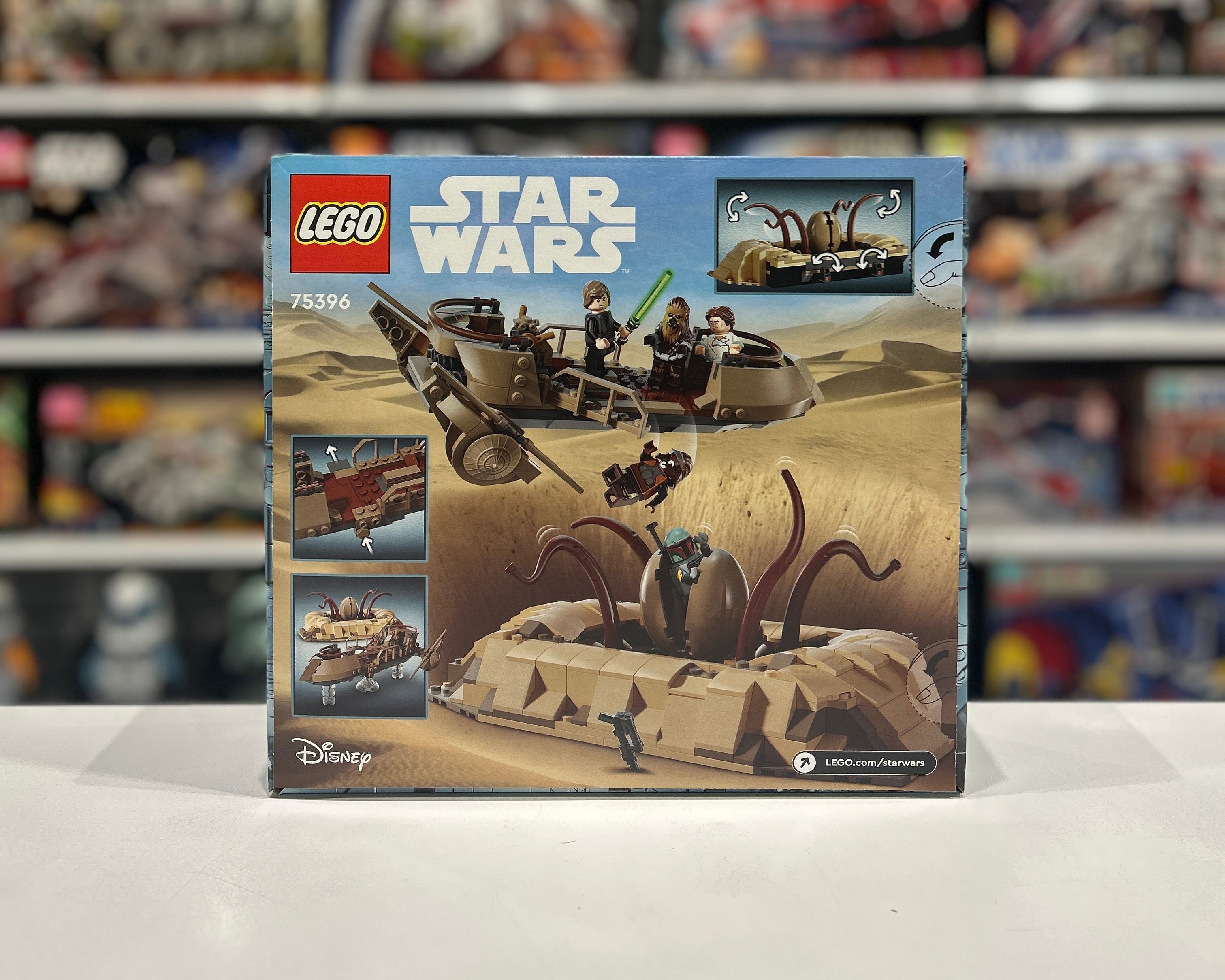 Desert Skiff and Sarlacc Pit, 75396