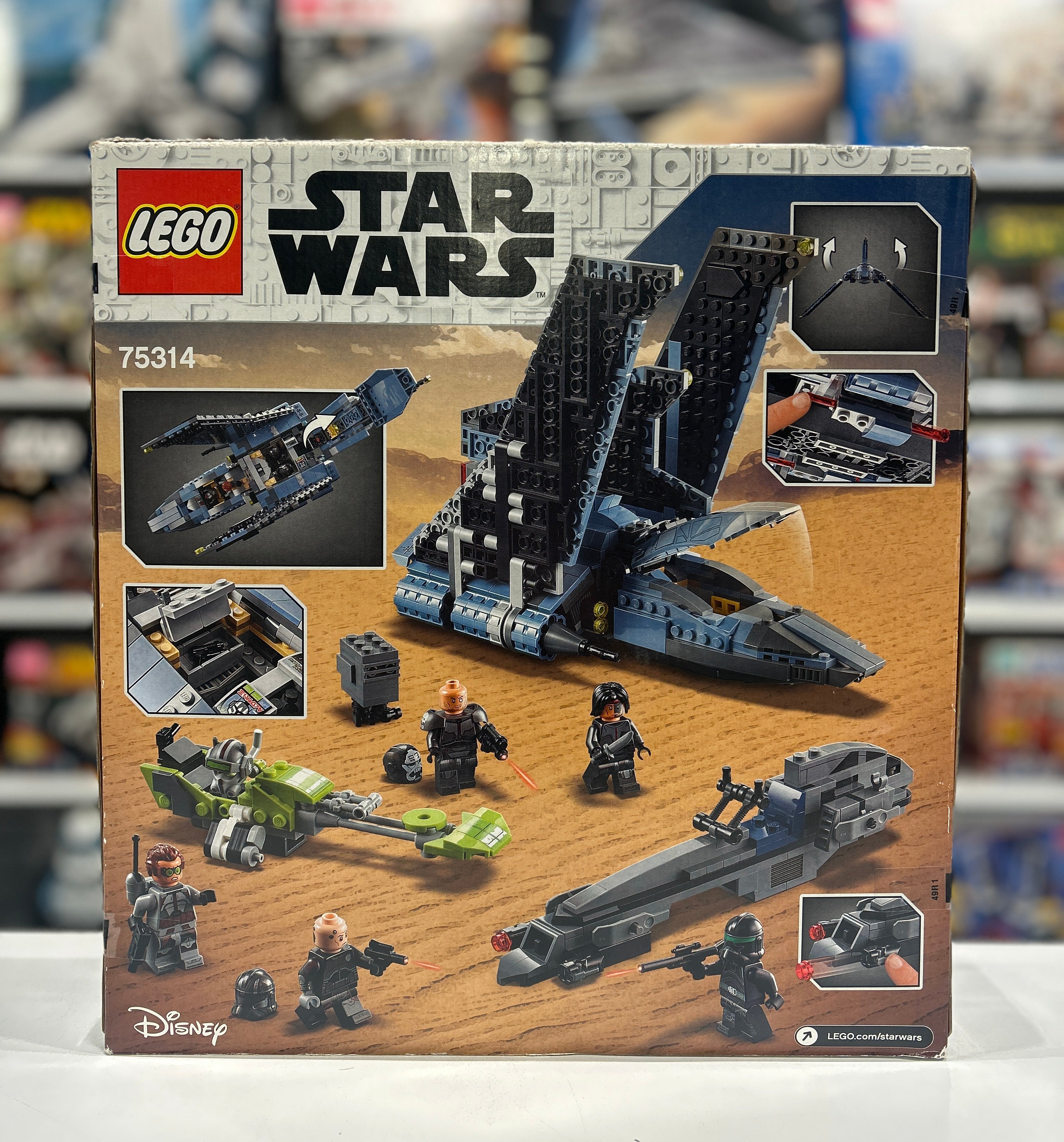 The Bad Batch Attack Shuttle 75314