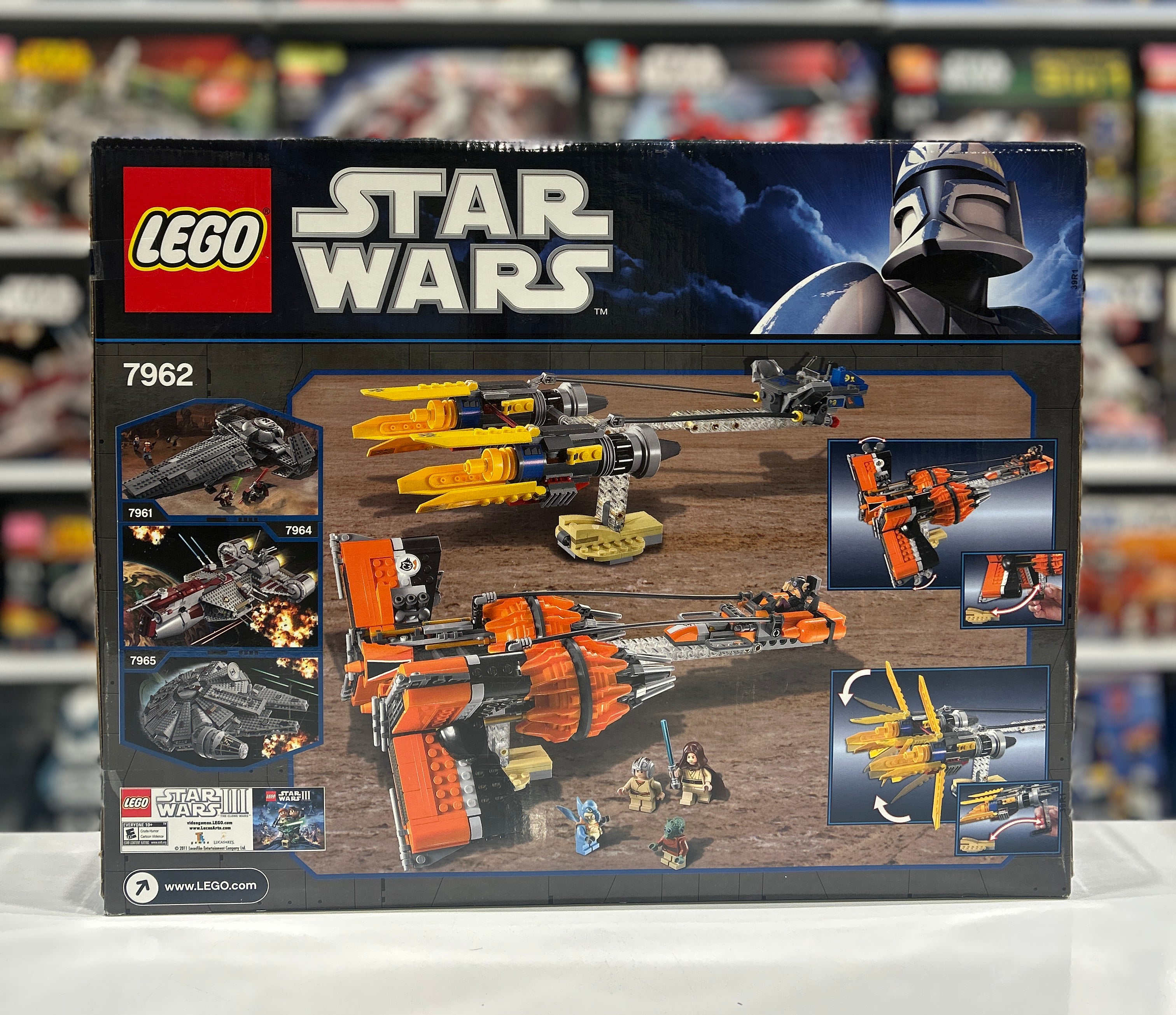 Anakin's and Sebulba's Podracers, 7962