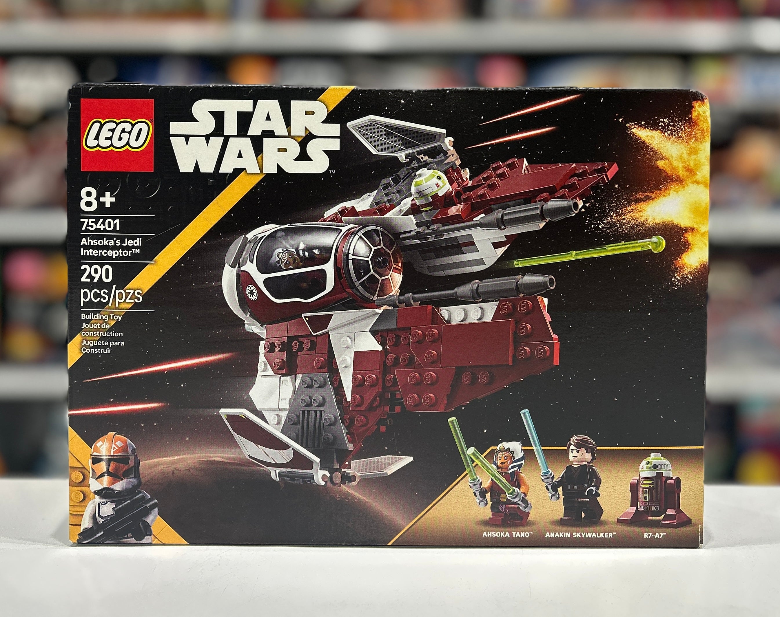 Ahsoka's Jedi Interceptor, 75401