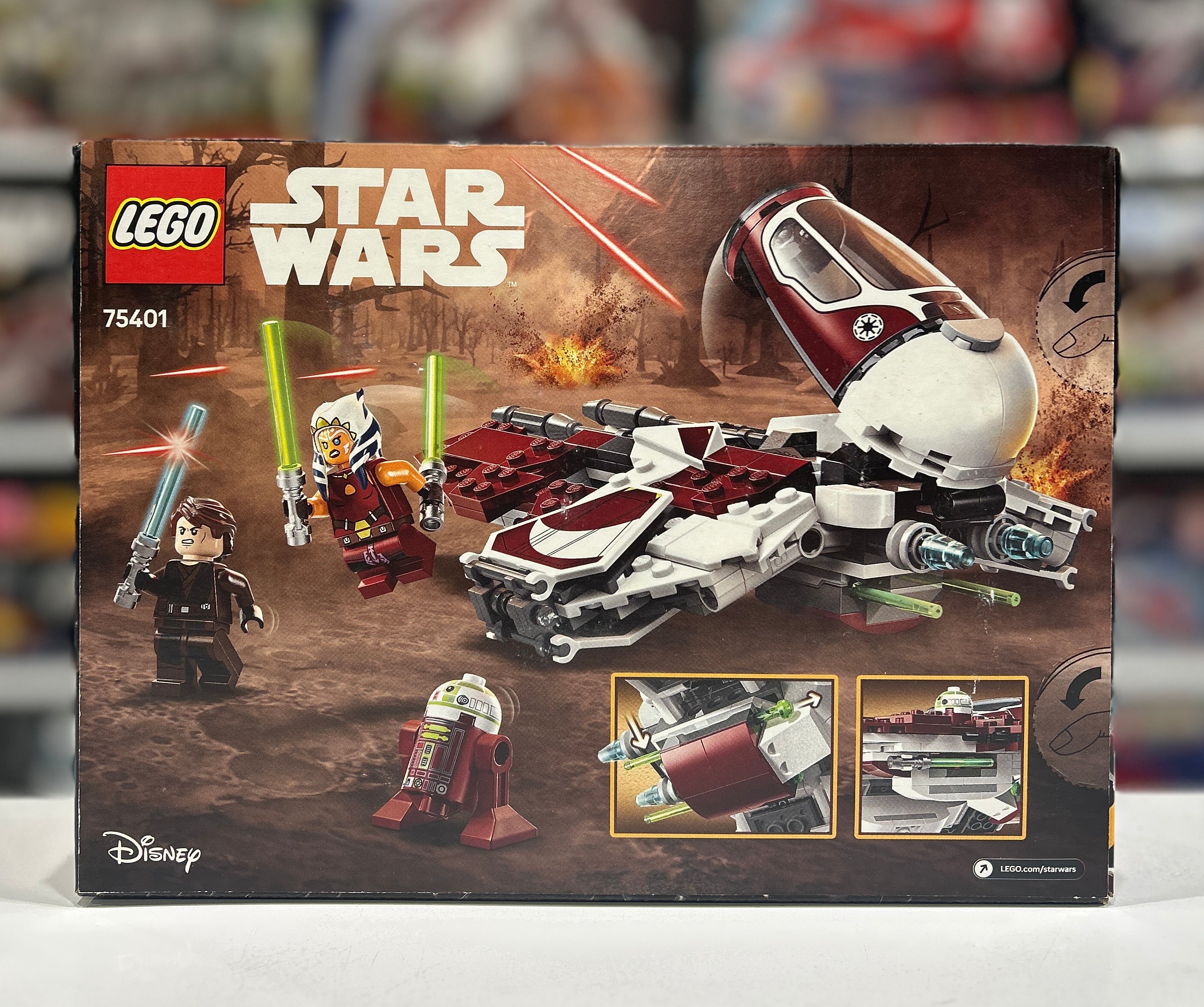 Ahsoka's Jedi Interceptor, 75401