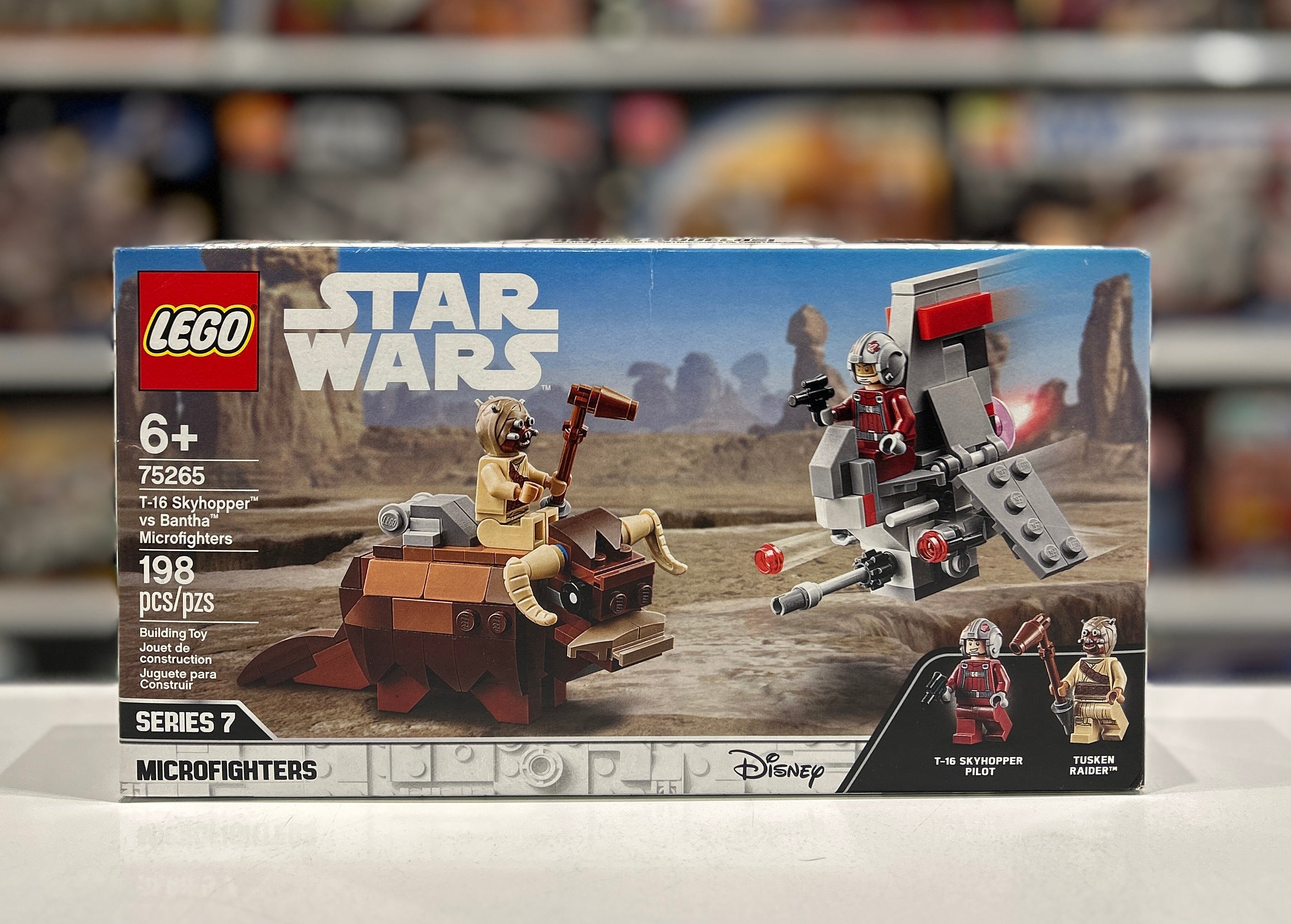 T-16 Skyhopper vs. Bantha Microfighters, 75298