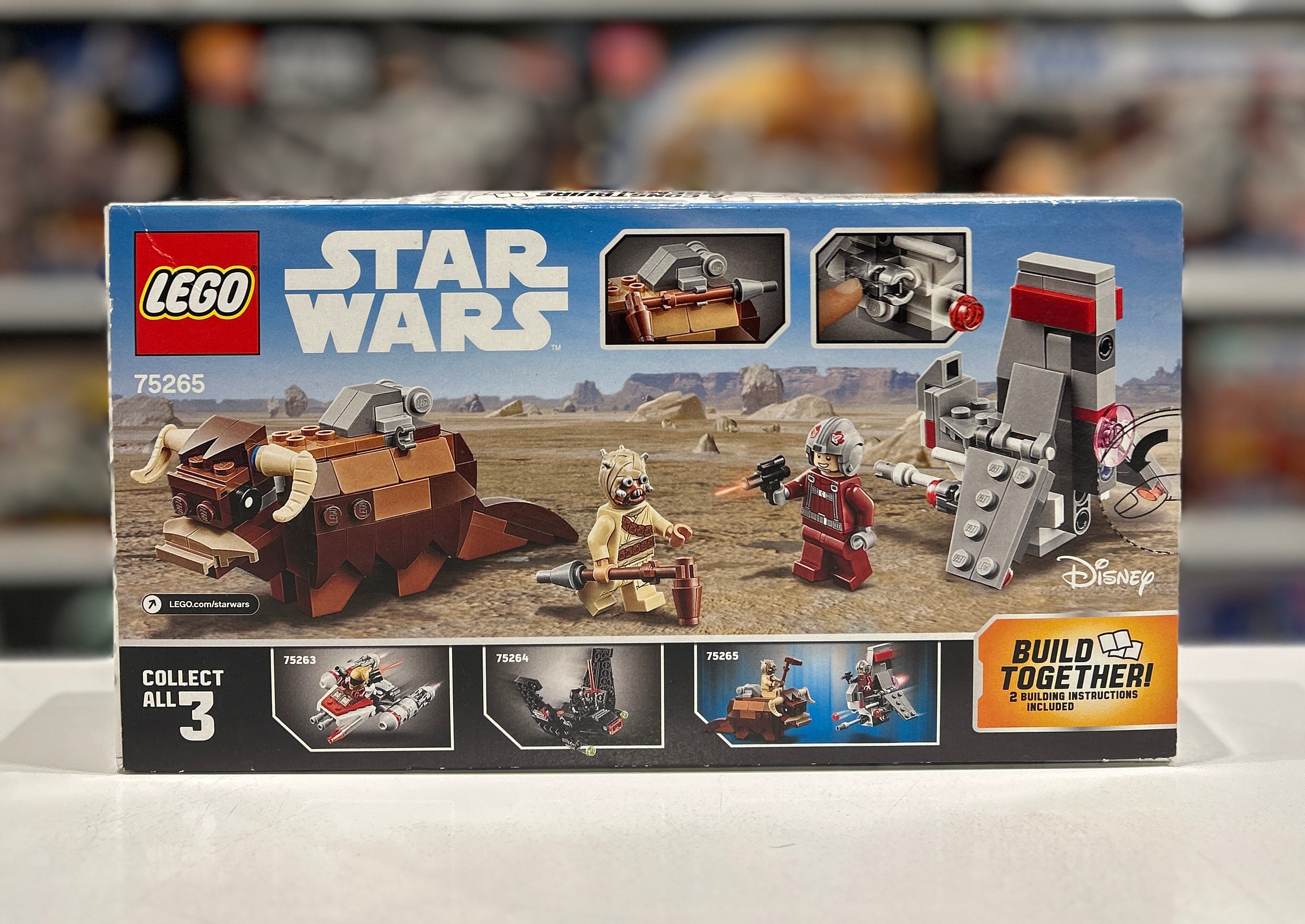 T-16 Skyhopper vs. Bantha Microfighters, 75298