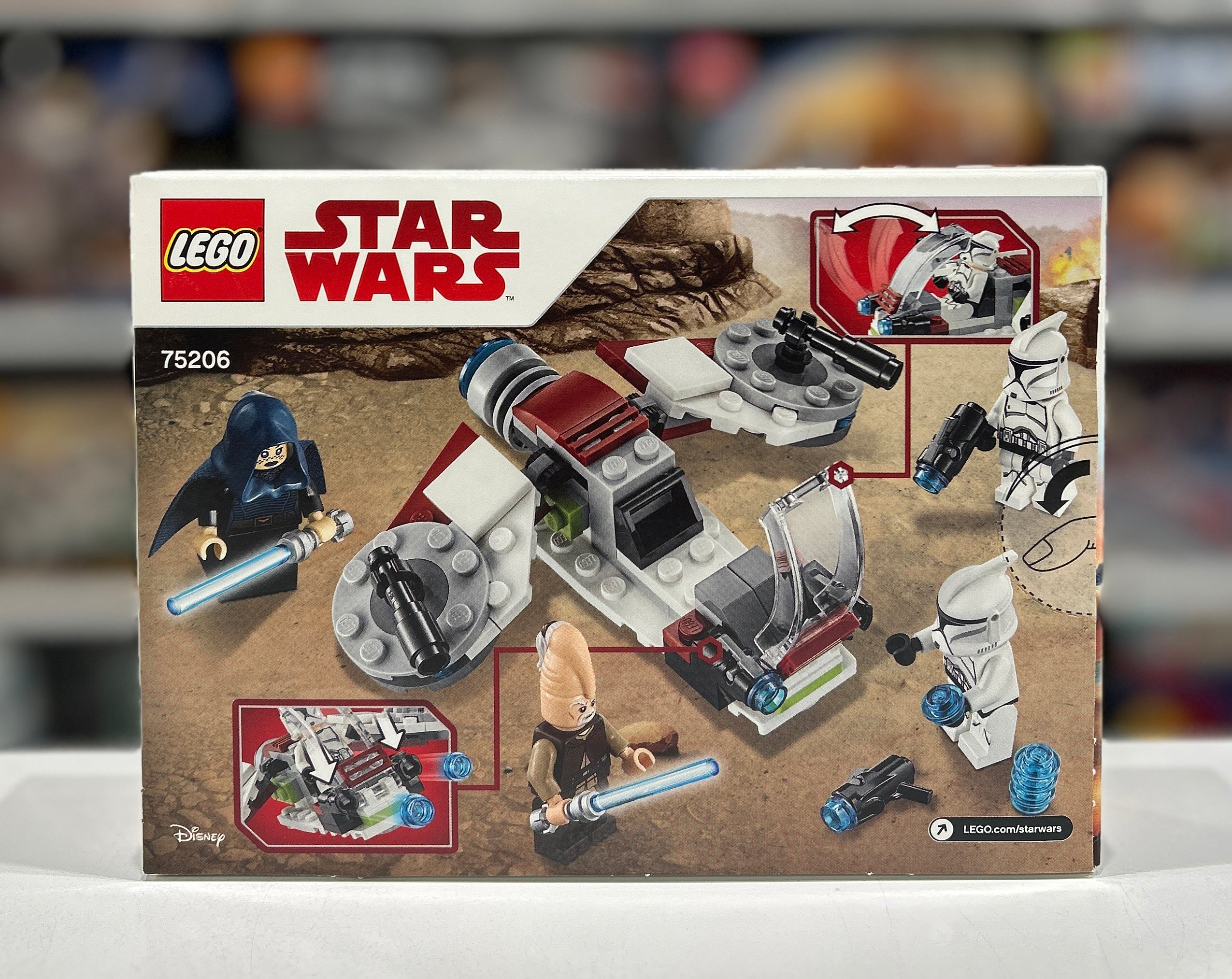 Jedi and Clone Troopers Battle Pack, 75206