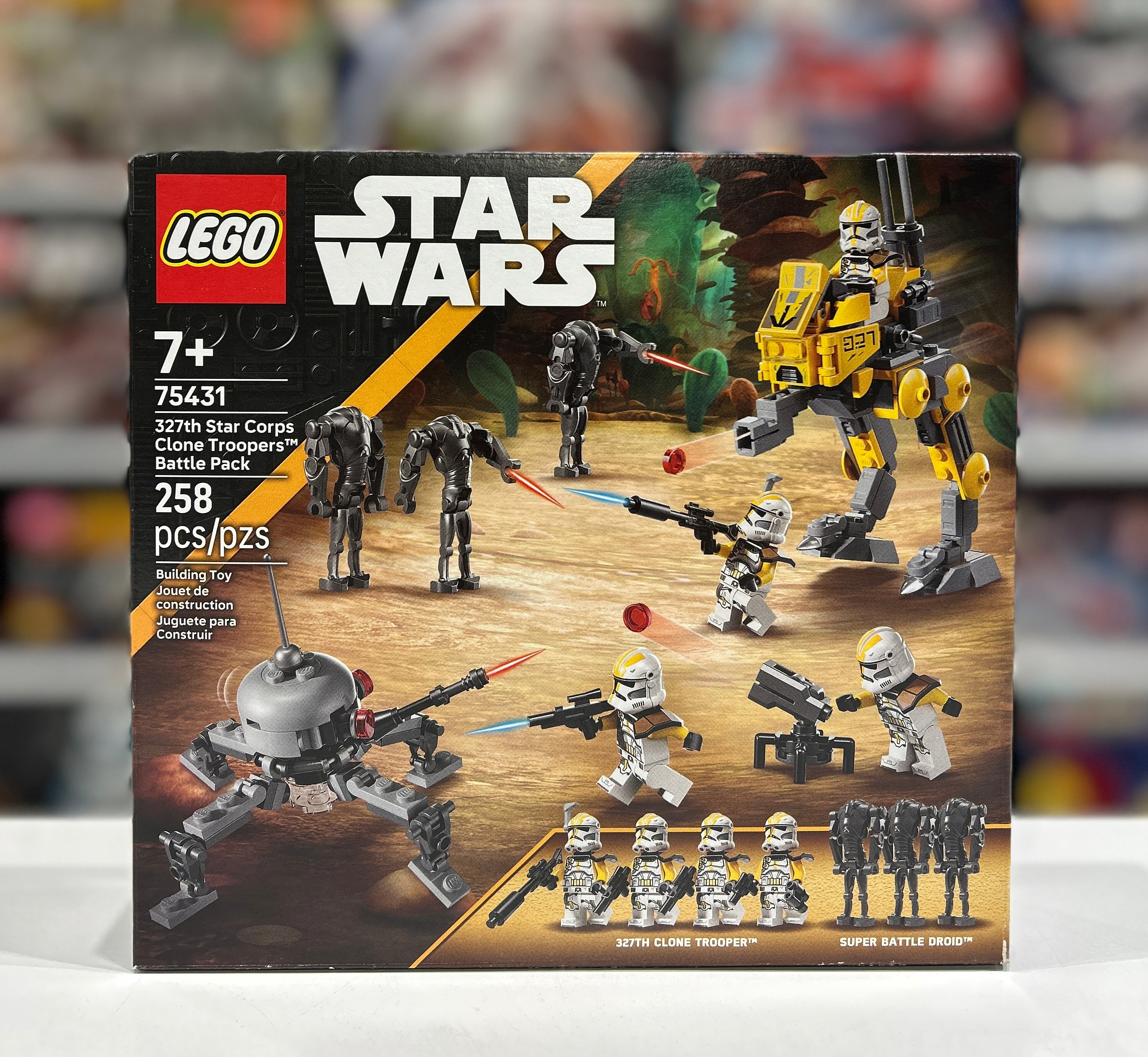 327th Star Corps Clone Troopers Battle Pack, 75431