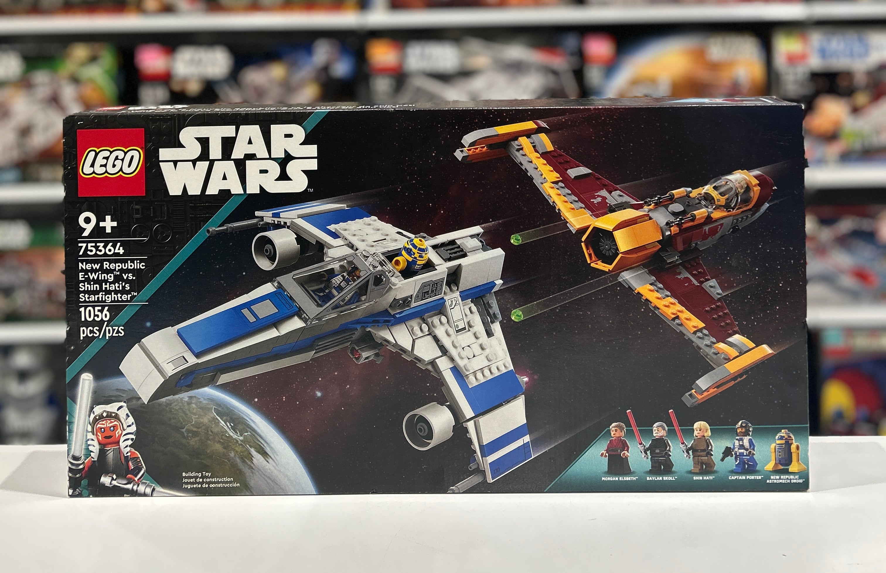 New Republic E-Wing vs. Shin Hatis Starfighter, 75364