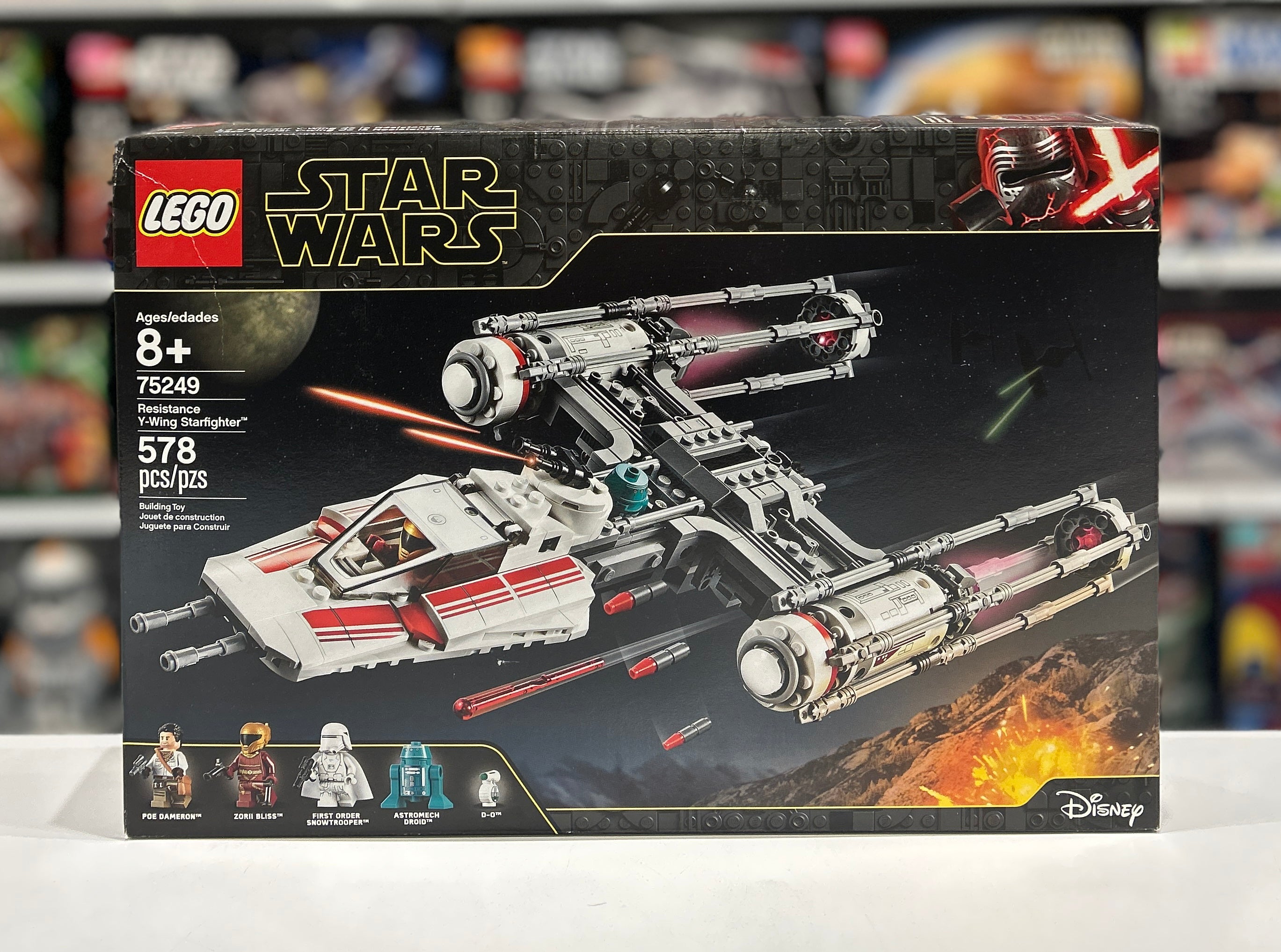 Resistance Y-Wing Starfighter, 75249