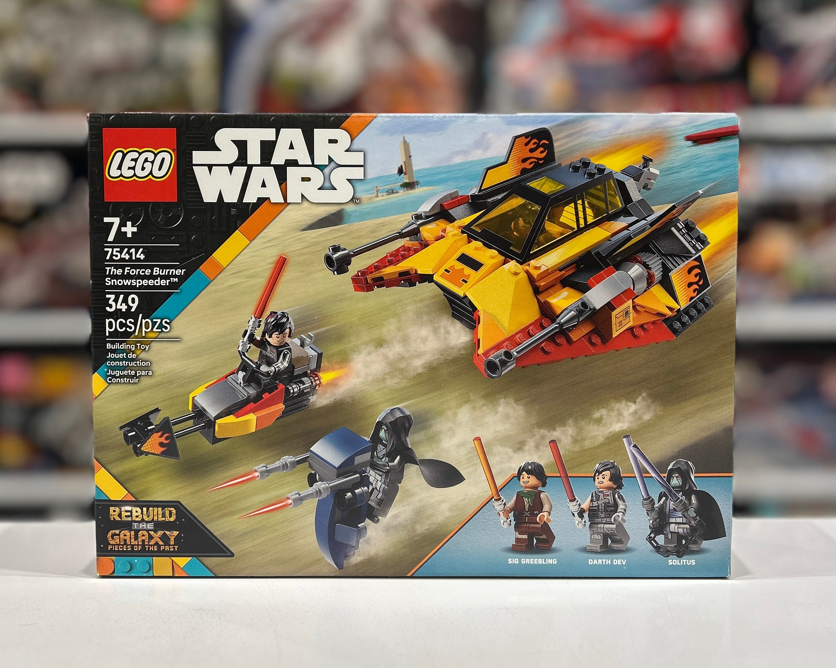 The Force Burner Snowspeeder, 75414