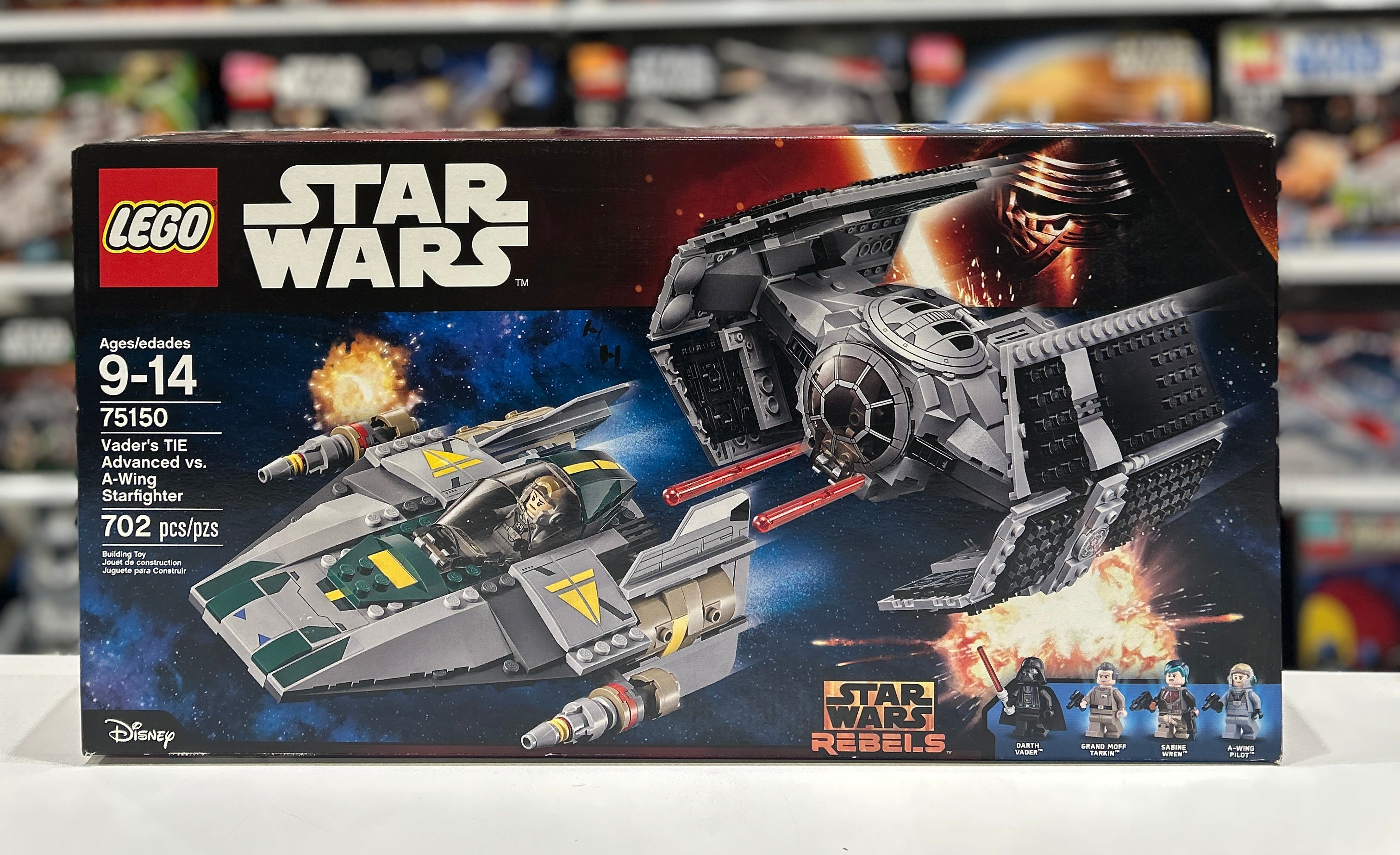 Vaders TIE Advanced vs A-Wing Starfighter, 75150