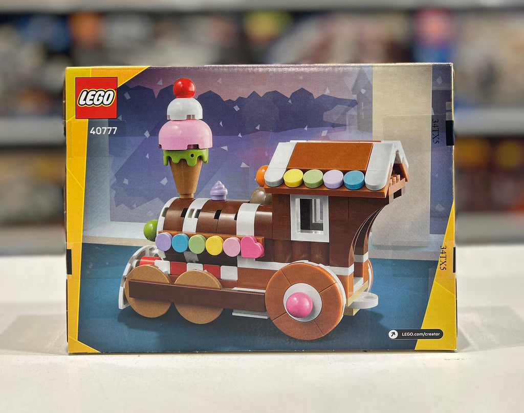 Celebration Series: 4. Gingerbread Train Ornament, 40777