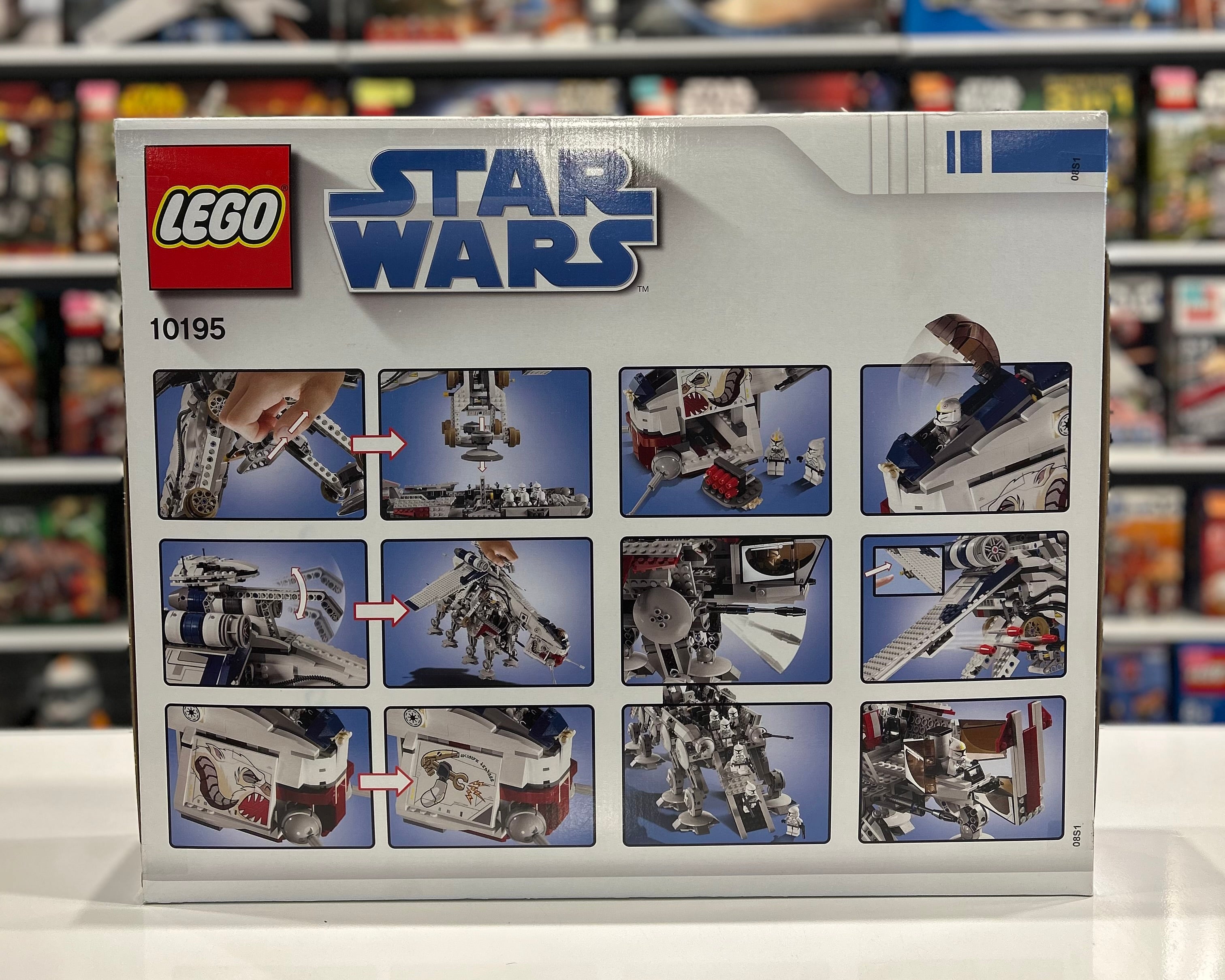 Republic Dropship with AT-OT Walker, 10195
