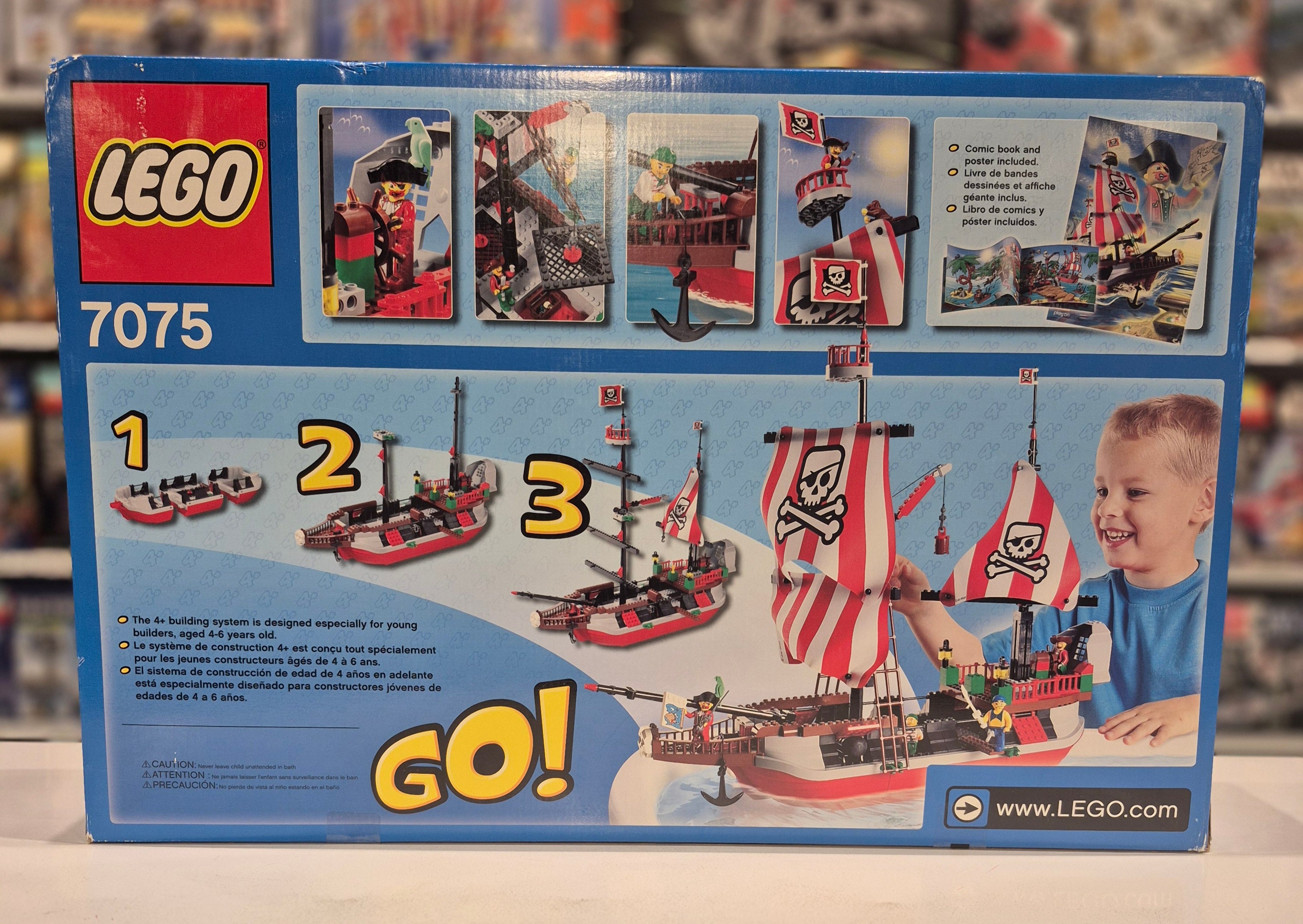 Captain Redbeard's Pirate Ship, 7075