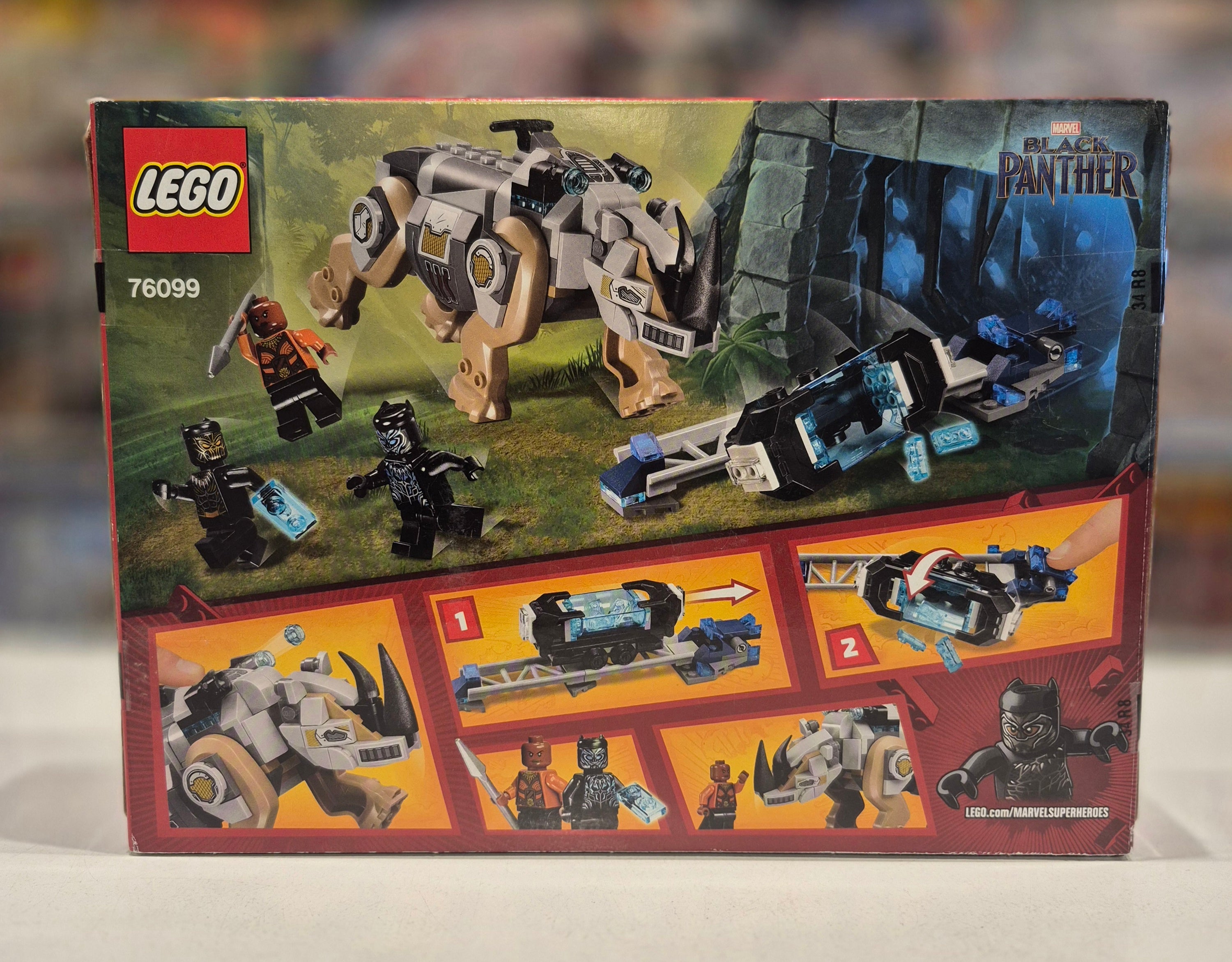 Rhino Face-Off by the Mine, 76099