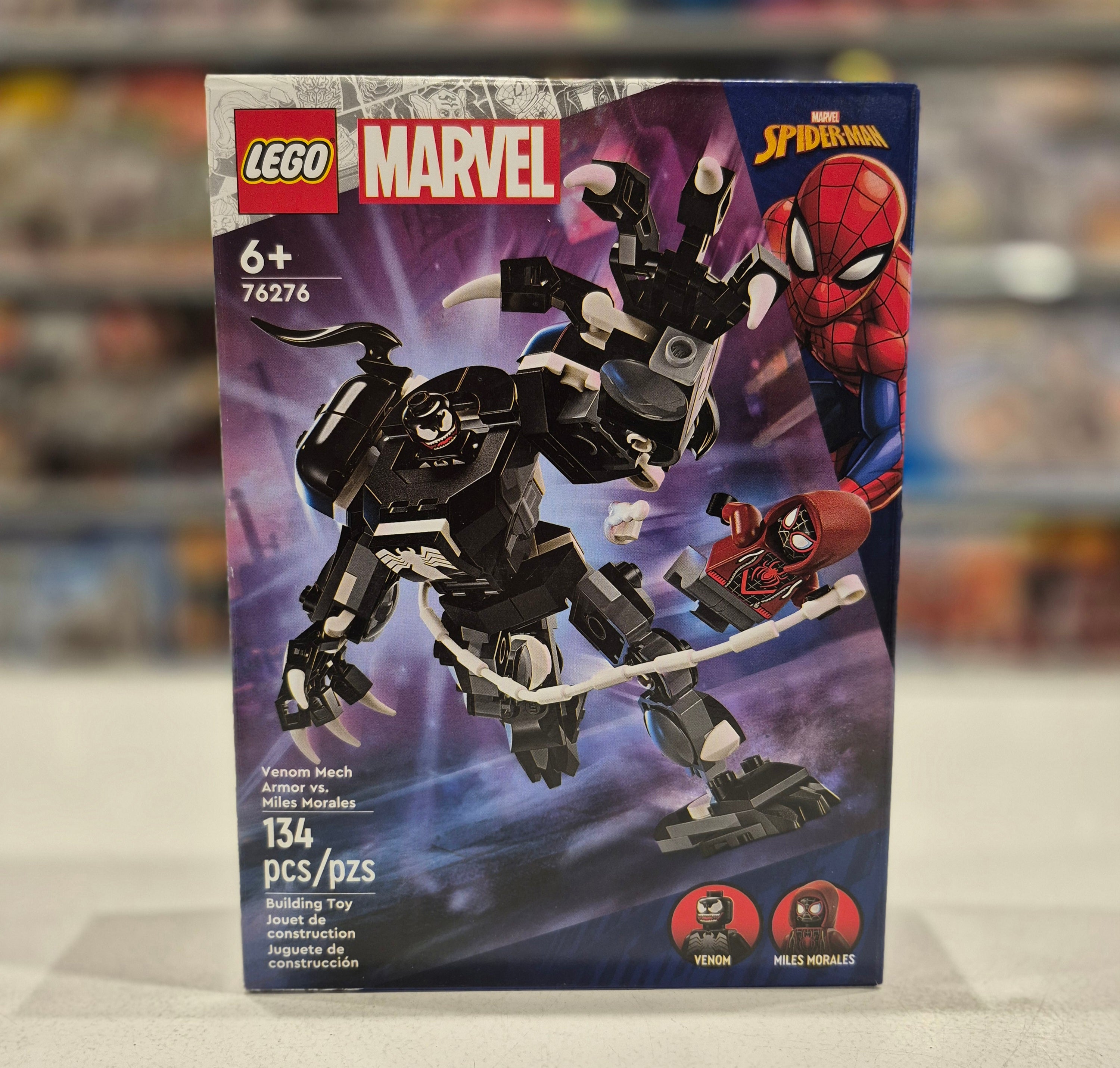 Venom Mech Armor vs. Miles Morales, 76276