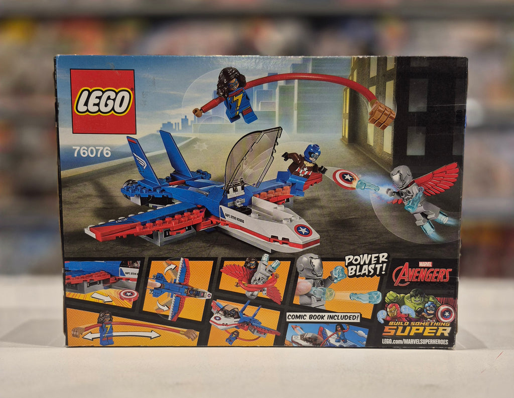 Captain America Jet Pursuit, 76076