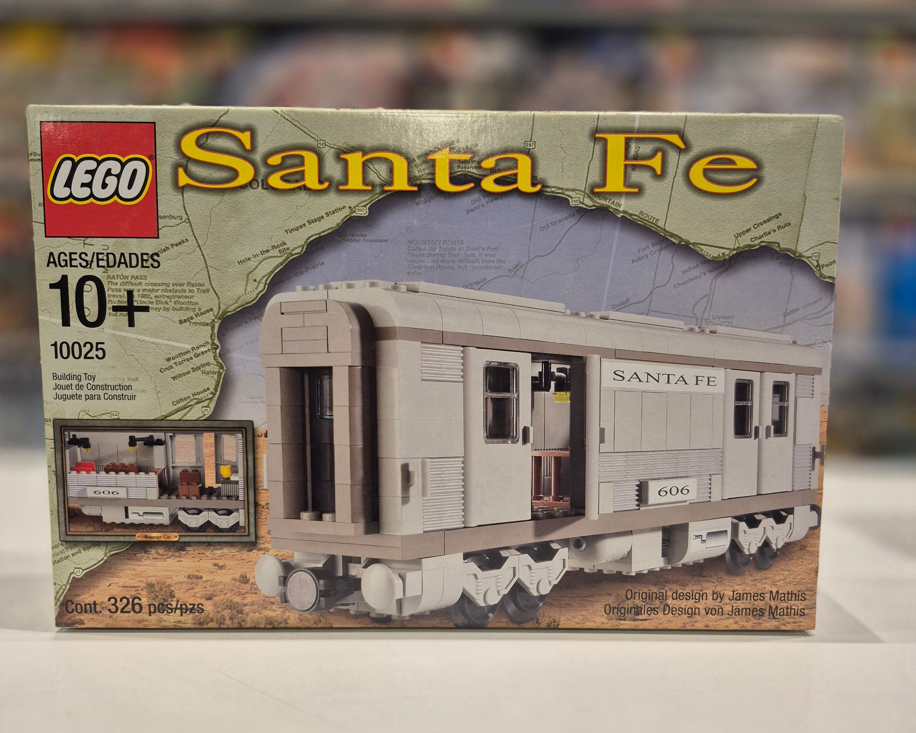 Santa Fe Cars Set I, 10025