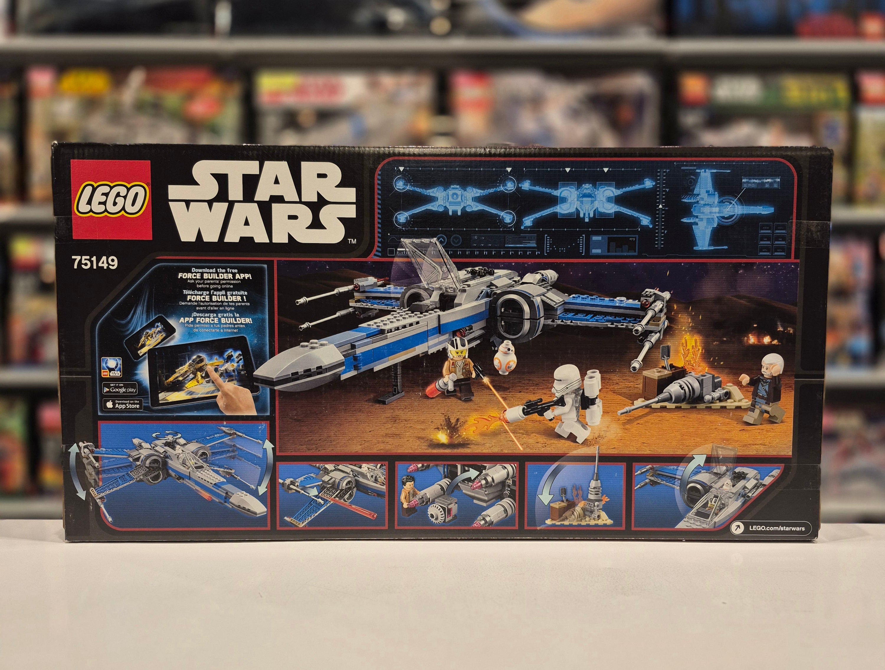 Resistance X-Wing Fighter, 75149