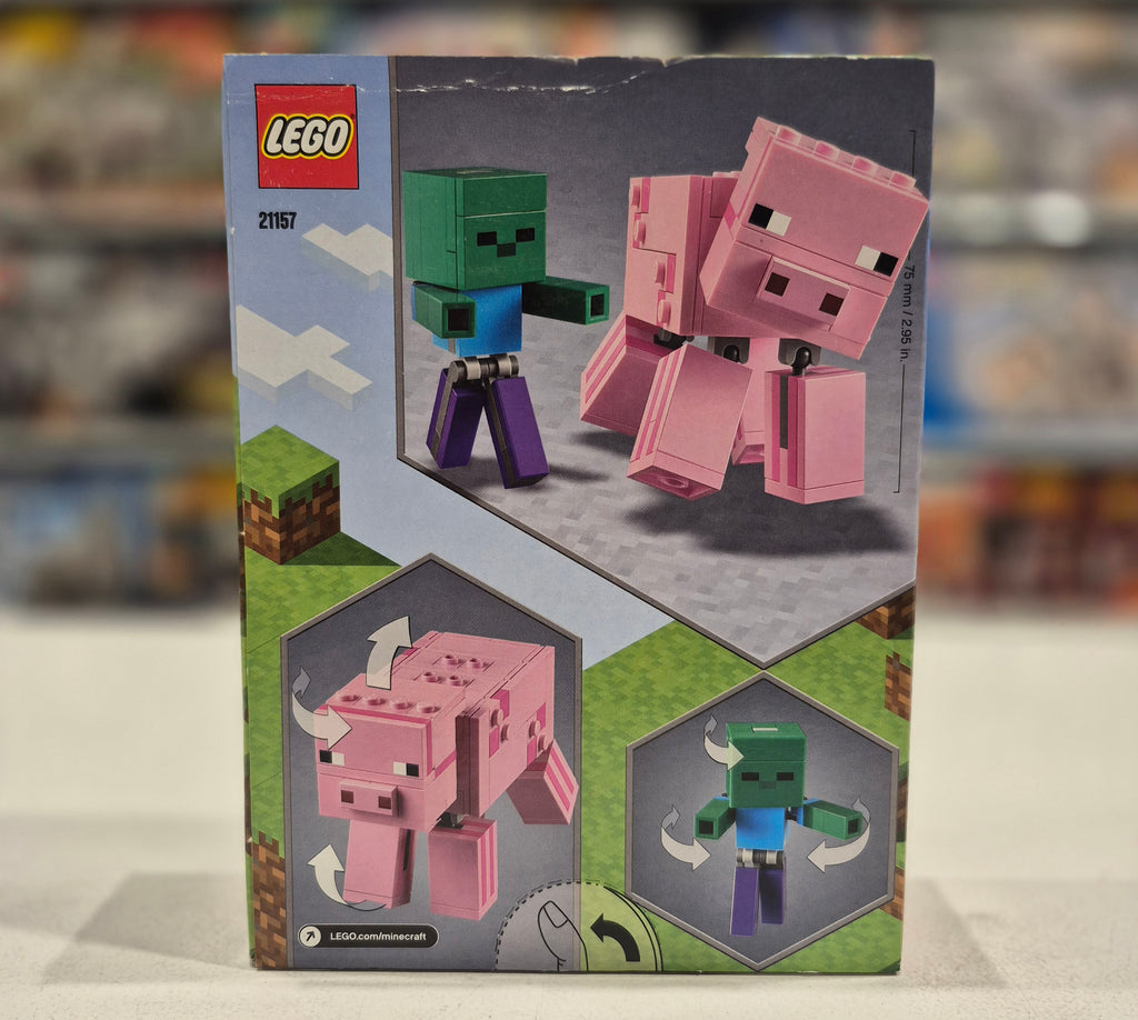 BigFig Pig with Baby Zombie, 21157