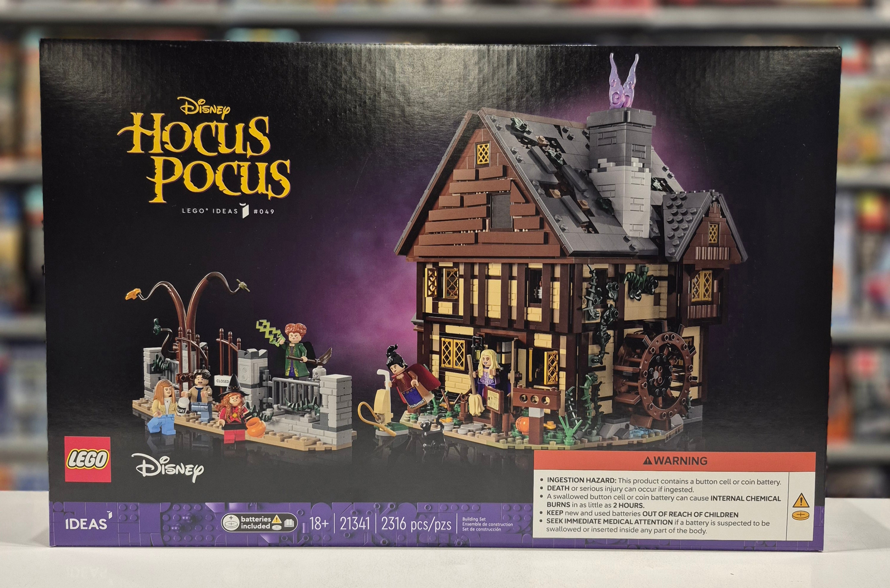 Hocus Pocus, The Sanderson Sister Cottage, 21341