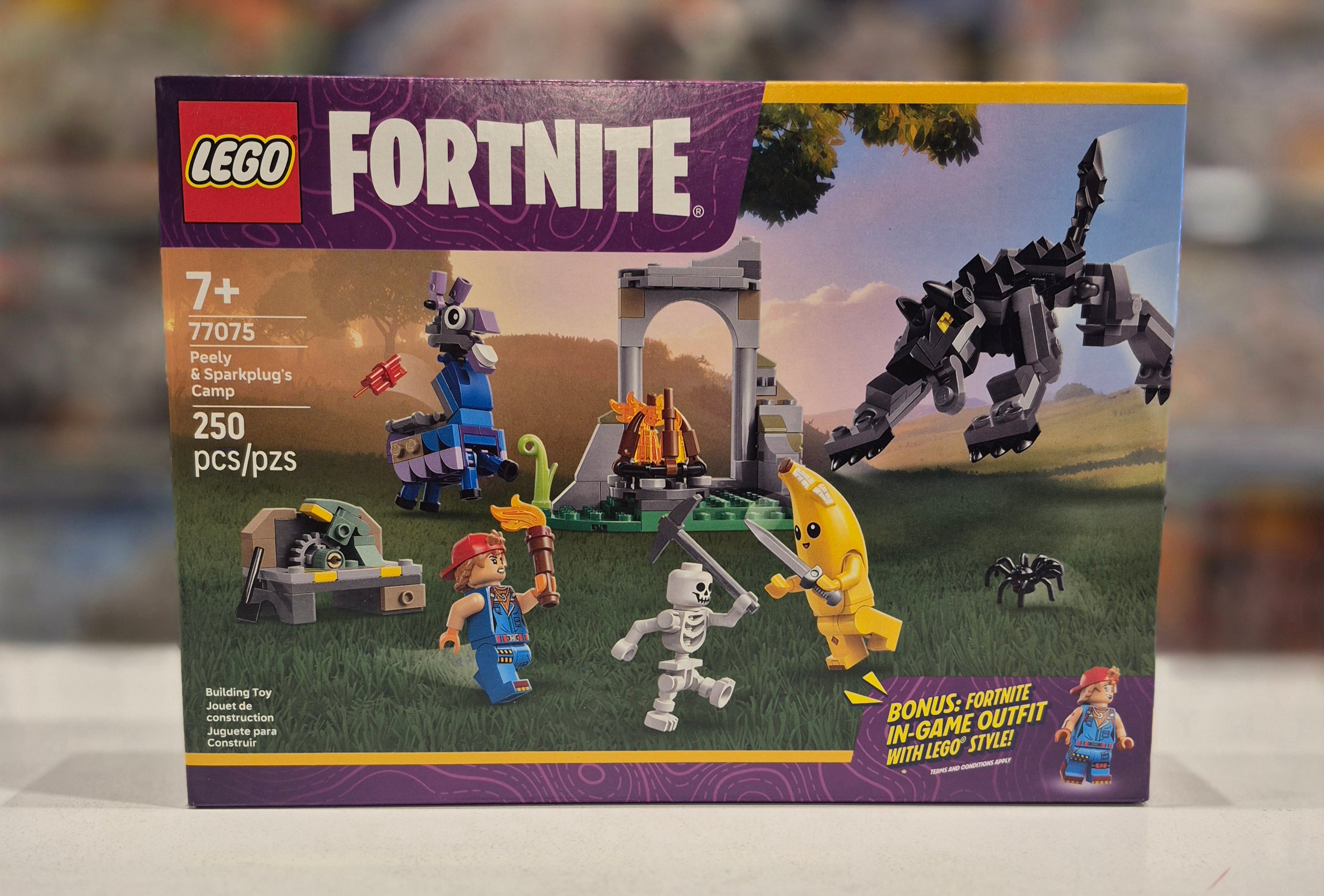 Peely & Sparkplug's Camp, 77075