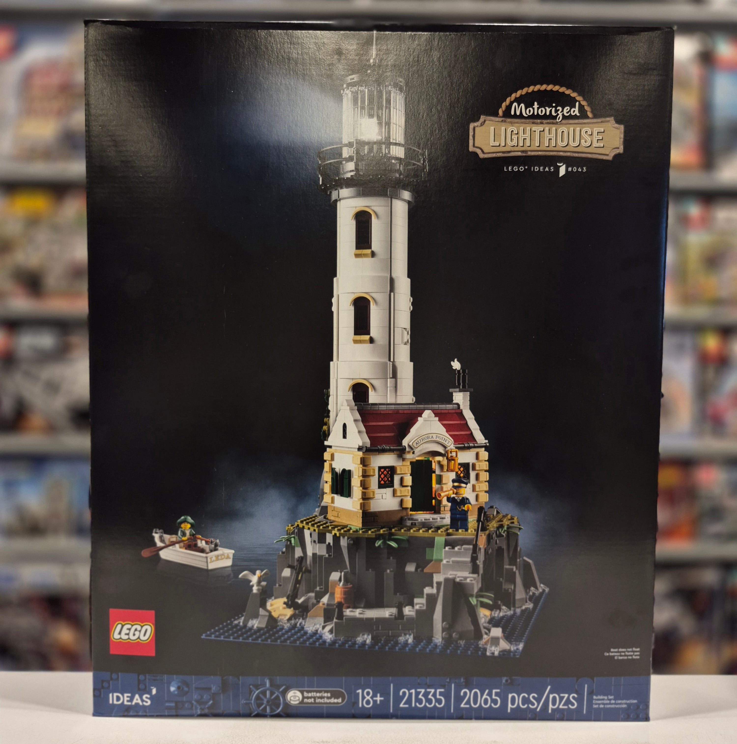 Motorized Lighthouse, 21335