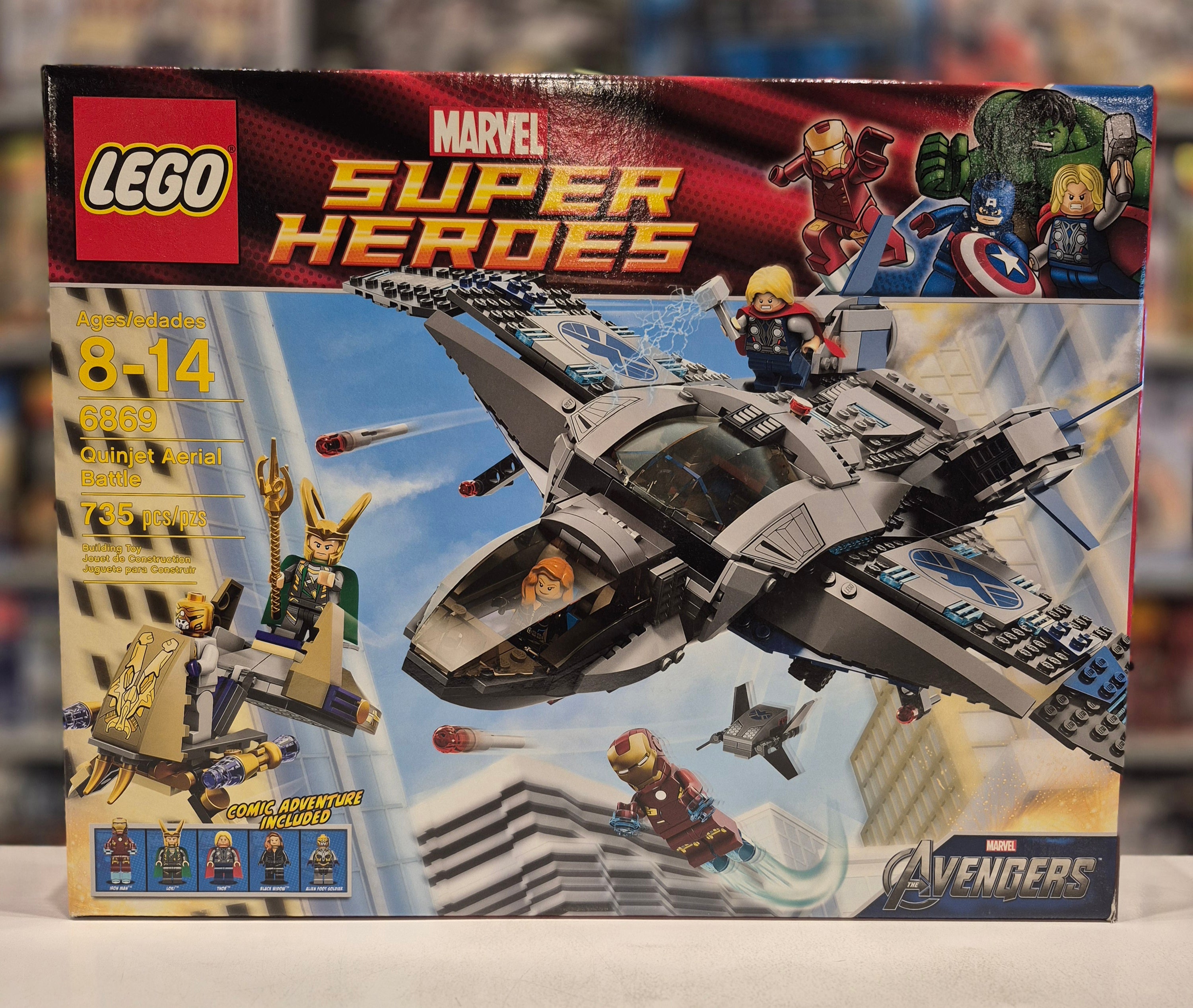 Quinjet Aerial Battle, 6869
