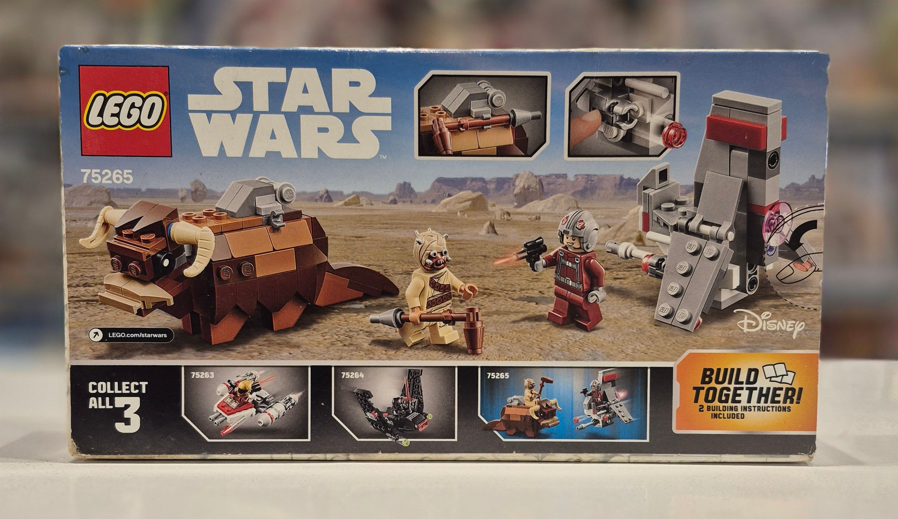 T-16 Skyhopper vs. Bantha Microfighters, 75265