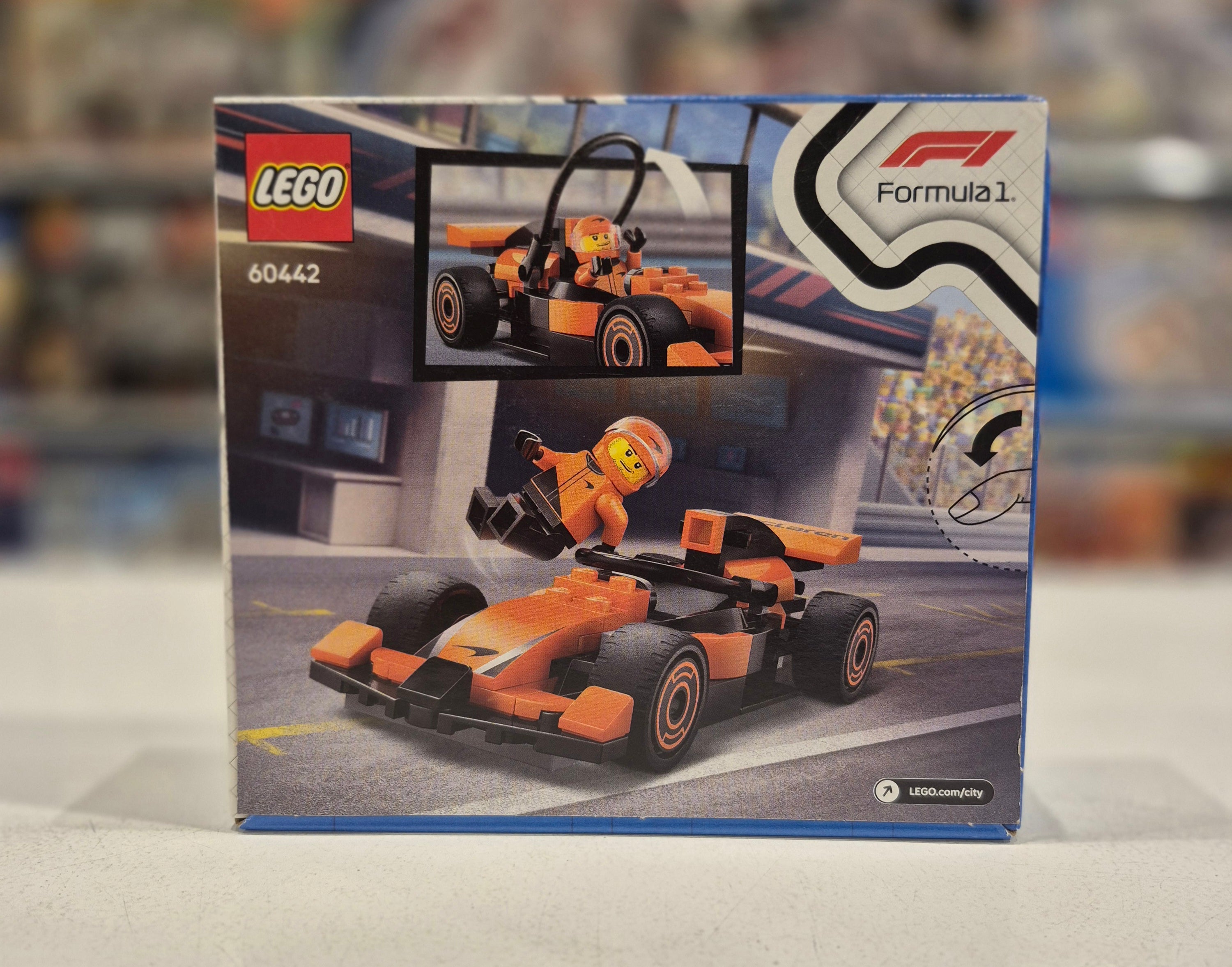 F1 Driver with McLaren Race Car, 60442
