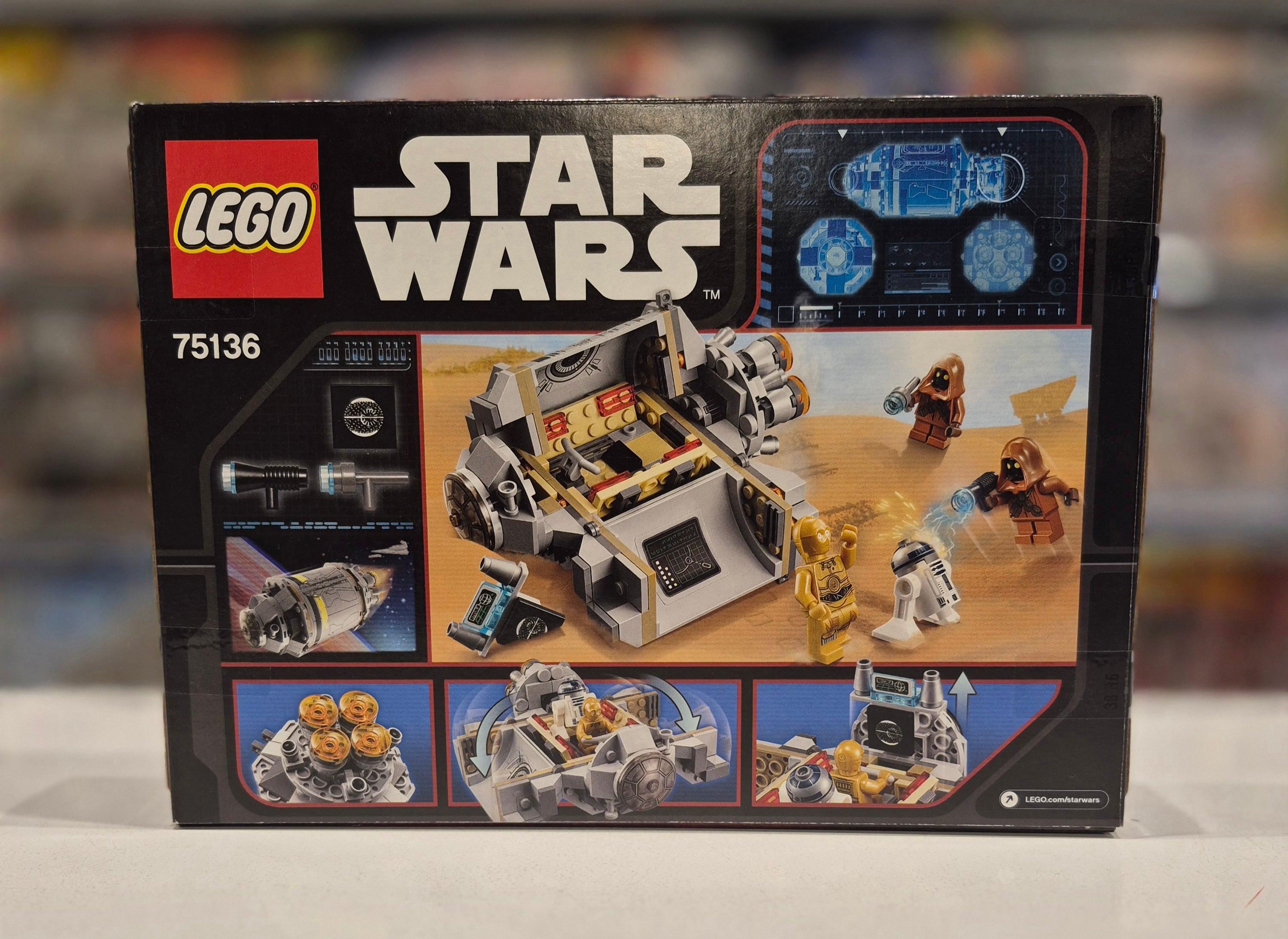 Droid Escape Pod, 75136