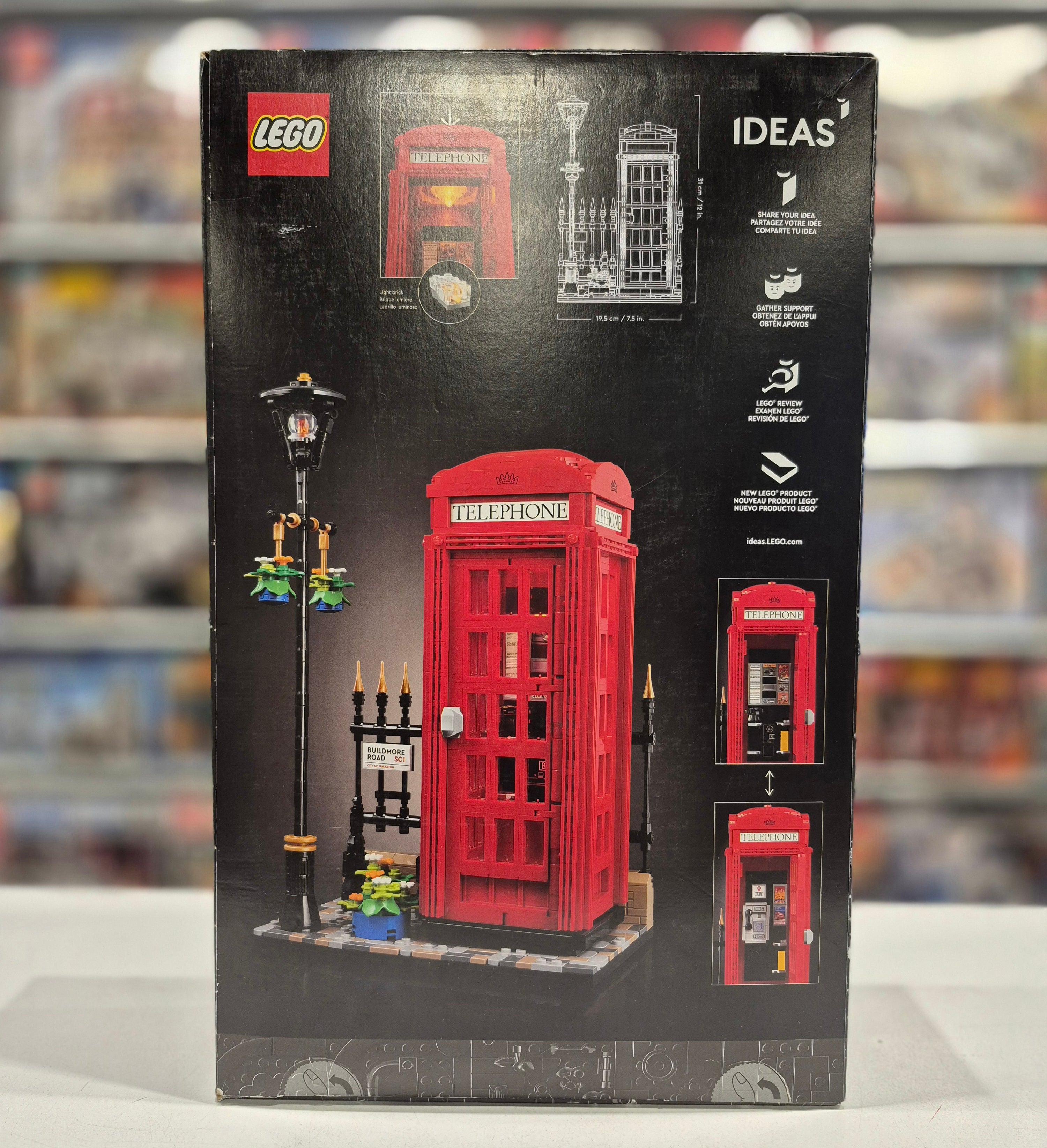 Red London Telephone Box, 21347