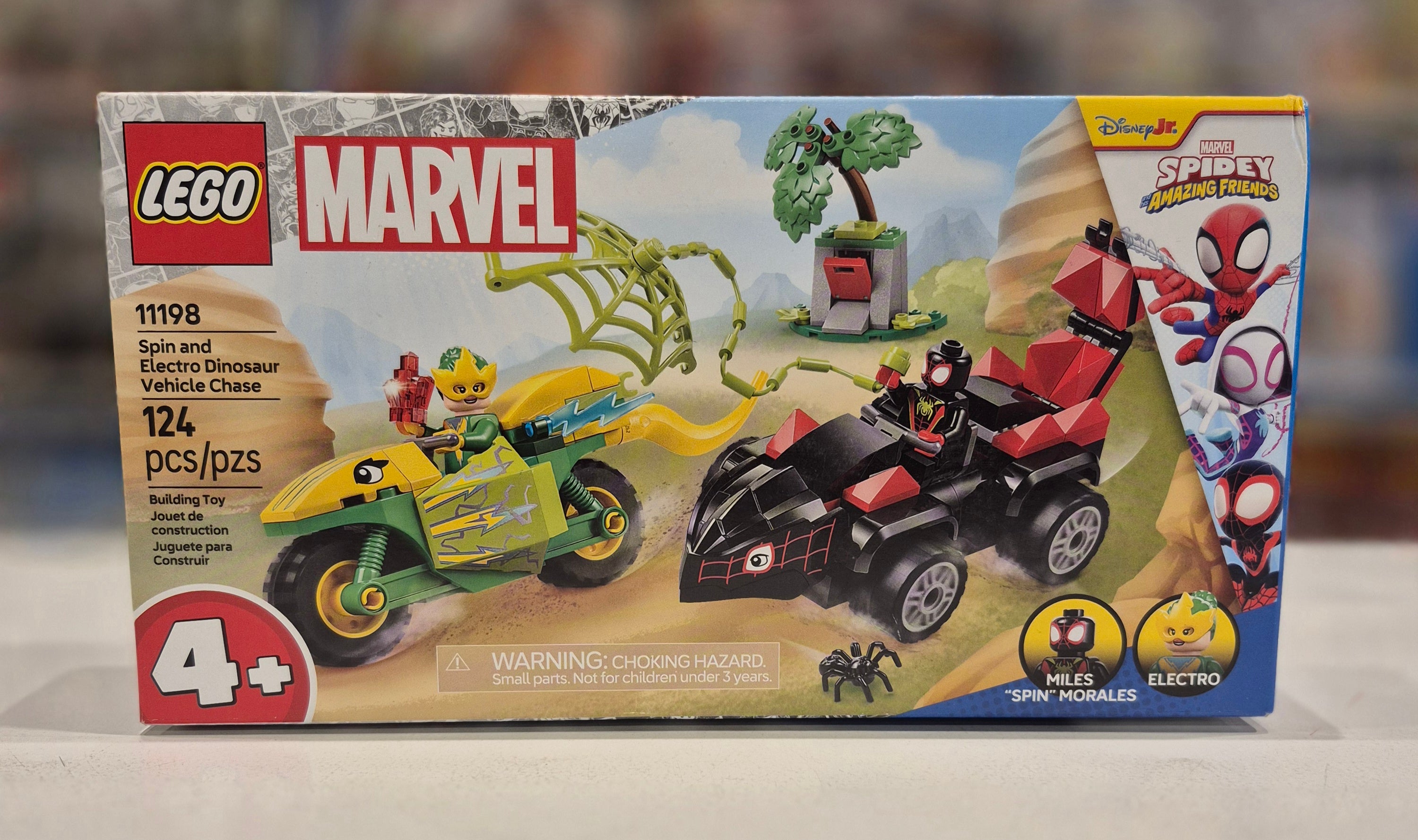 Spin and Electro Dinosaur Vehicle Chase, 11198
