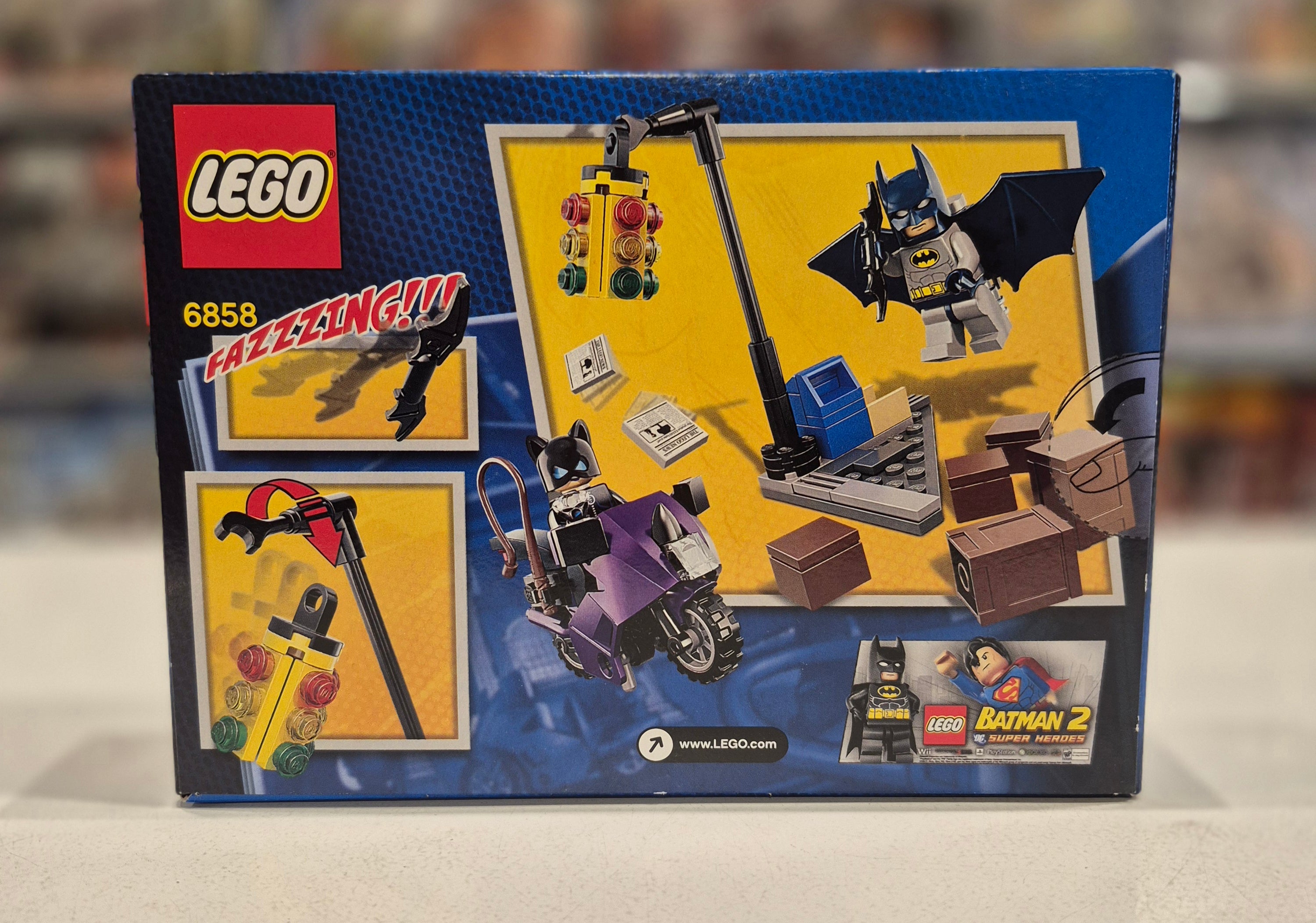 Catwoman Catcycle City Chase, 6858