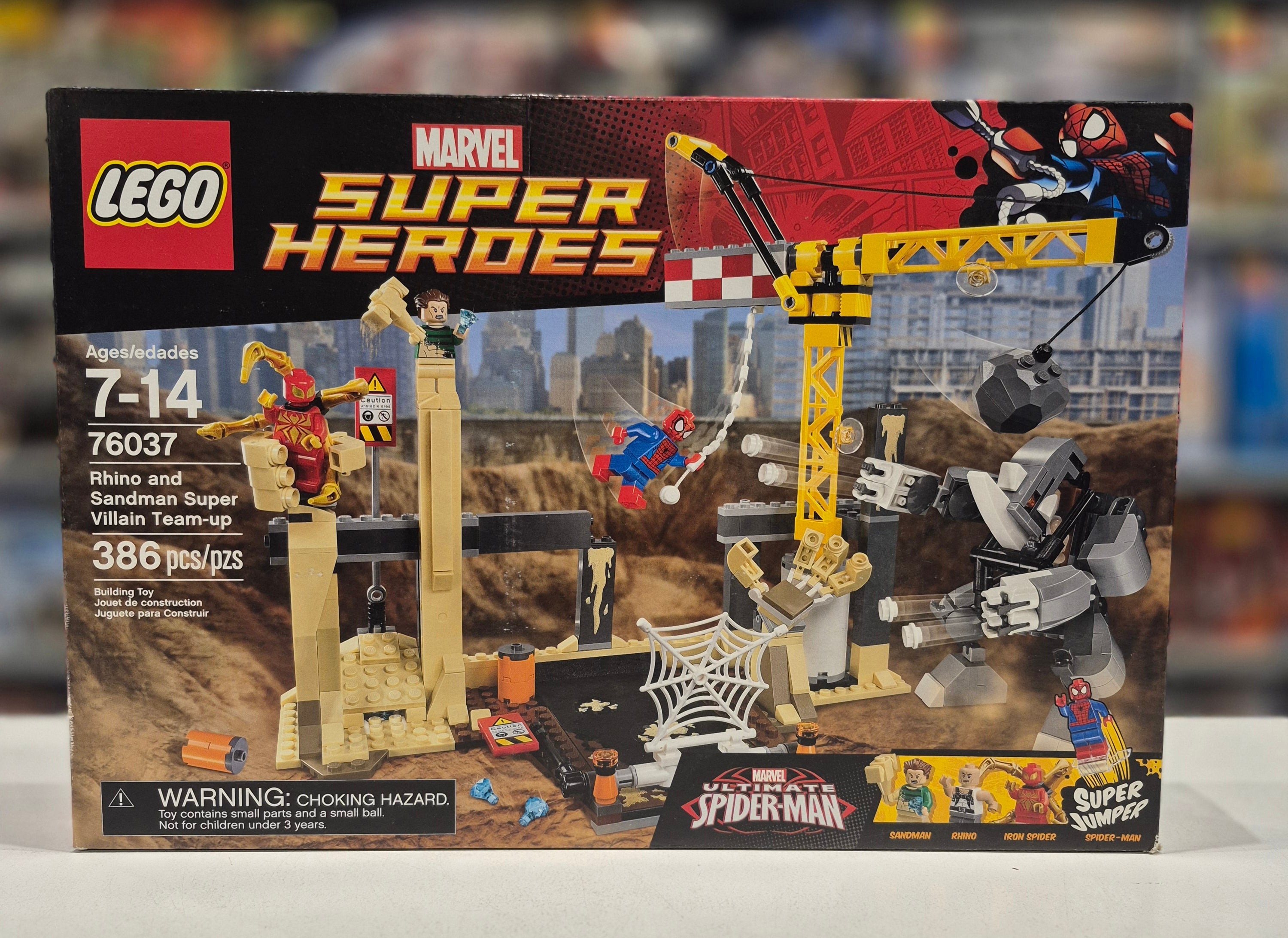 Rhino and Sandman Super Villain Team-up, 76037