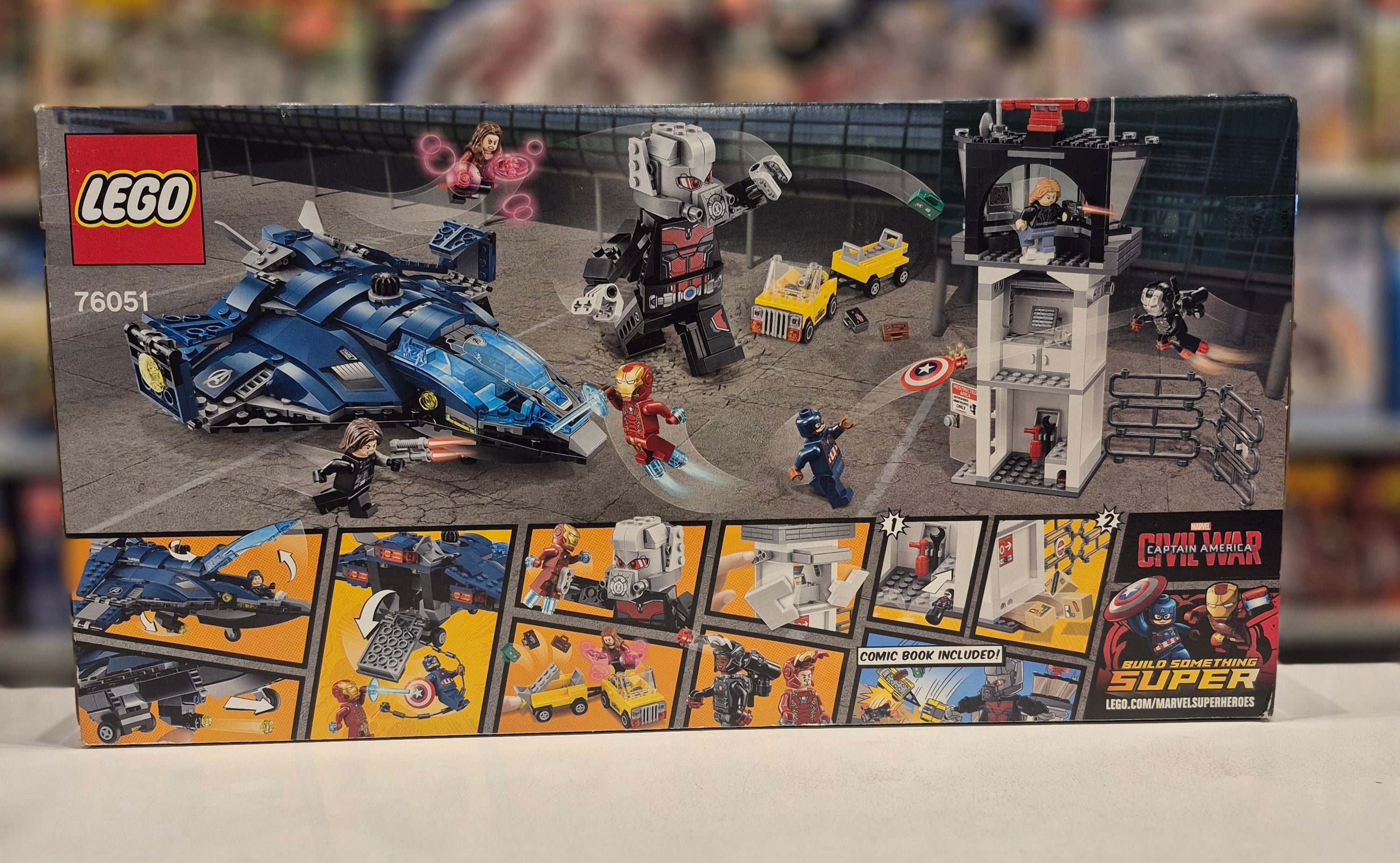 Super Hero Airport Battle, 76051