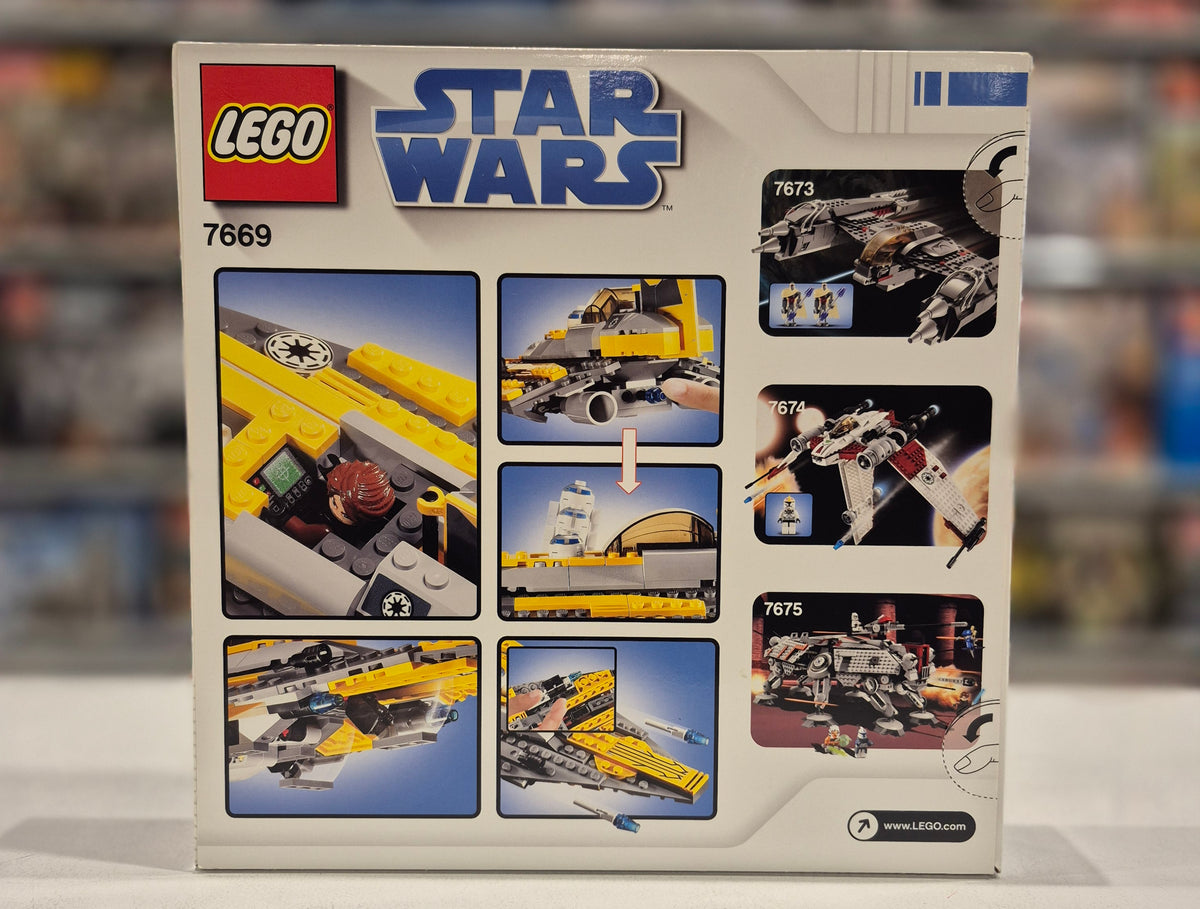 Anakin's Jedi Starfighter (White Box), 7669-2