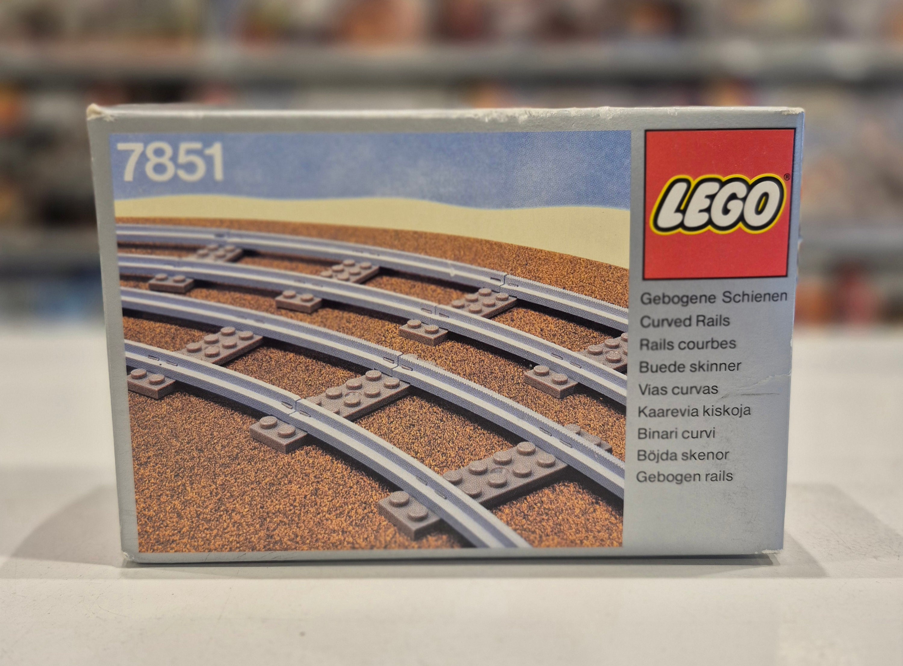 Curved Rails Grey 4.5v, 7851