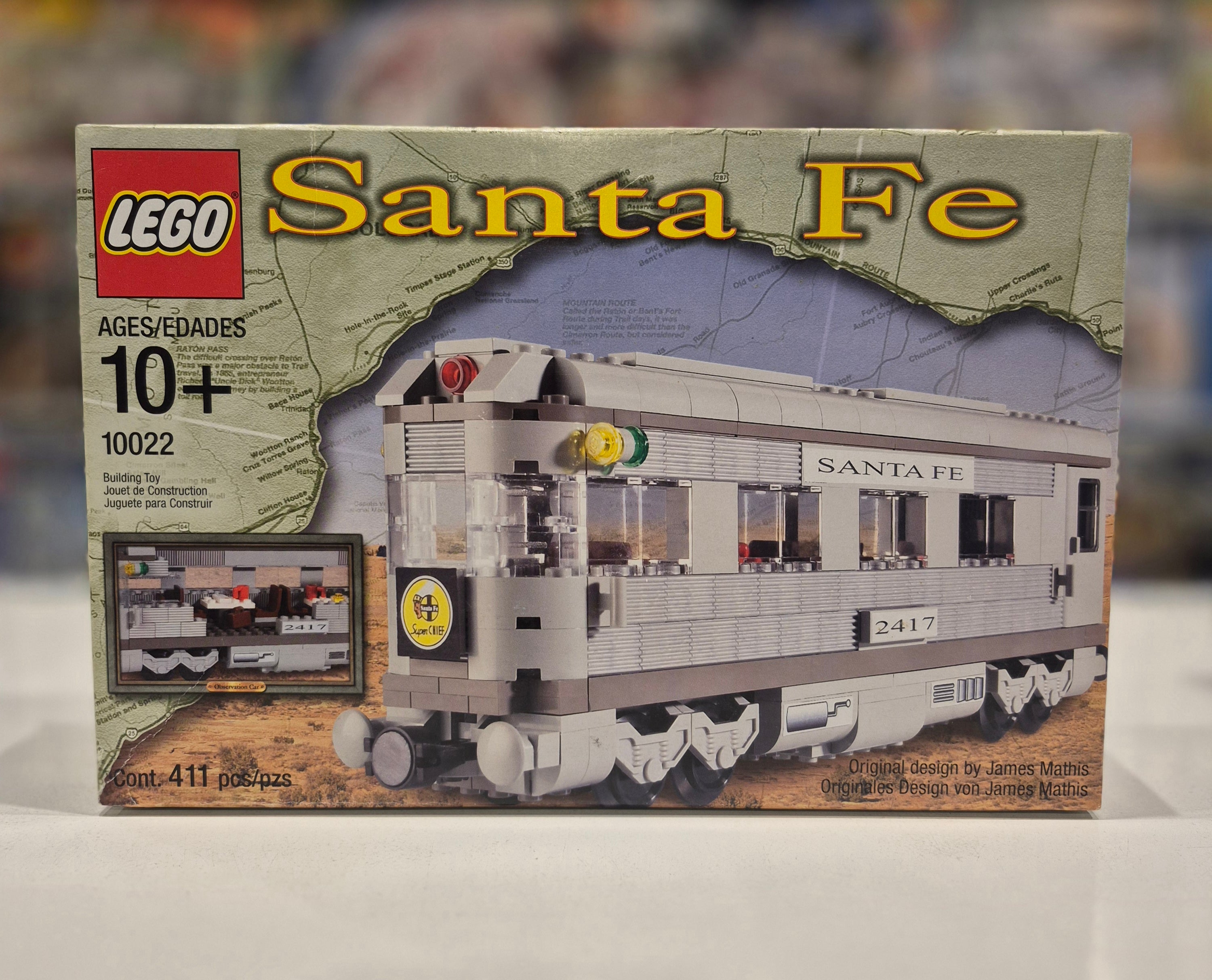 Santa Fe Cars Set II, 10022