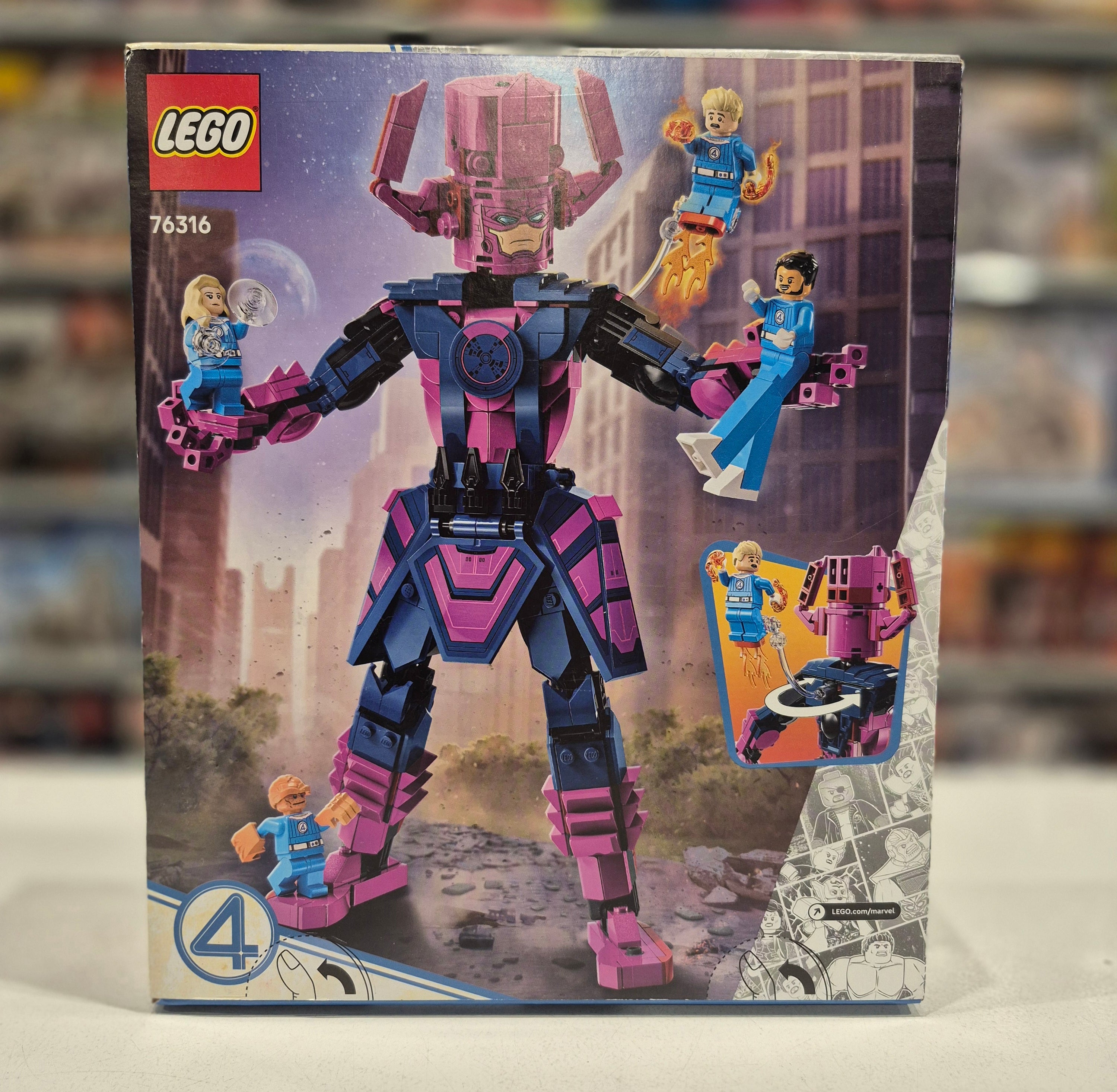 Fantastic Four vs. Galactus Construction Figure, 76316