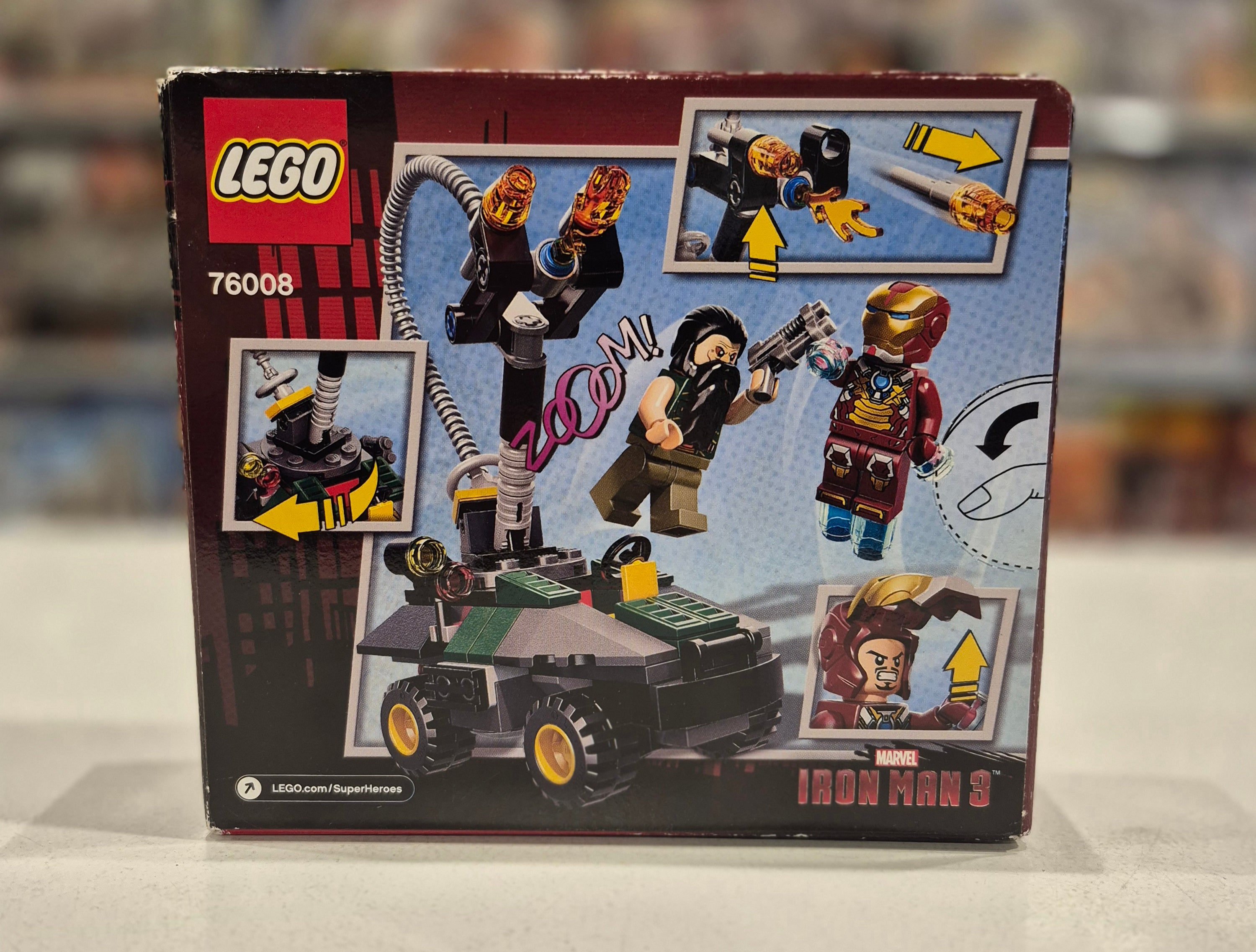 Iron Man vs. The Mandarin Ultimate Showdown, 76008