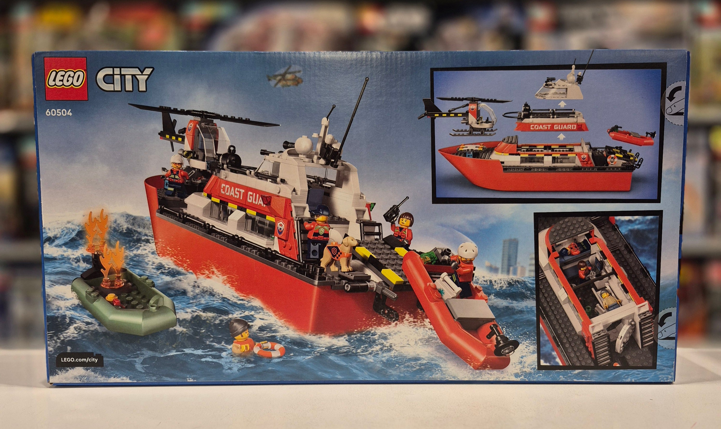 Coast Guard Rescue Boat, 60504
